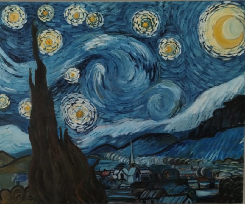 Starry Night Painting Replica