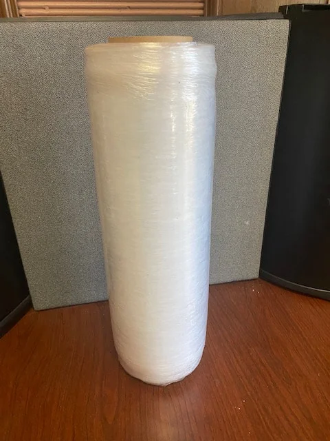 Pre-Stretched Wrap (Easy to use and does not dent)