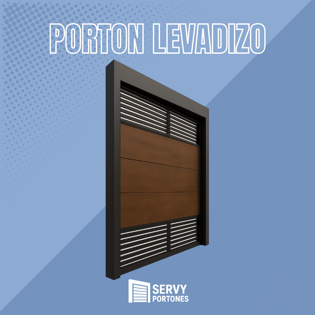Portón de lujo de madera
