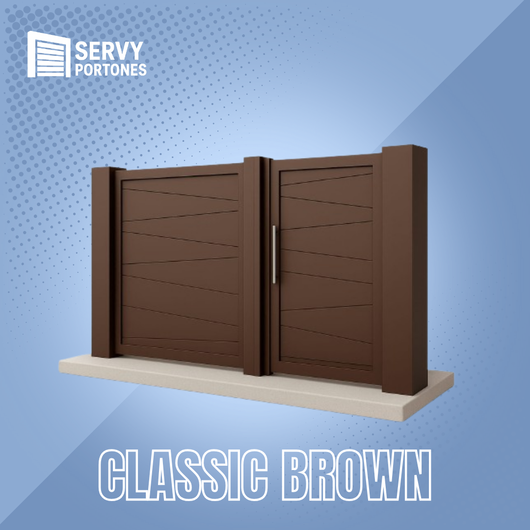 Portón Classic Brown