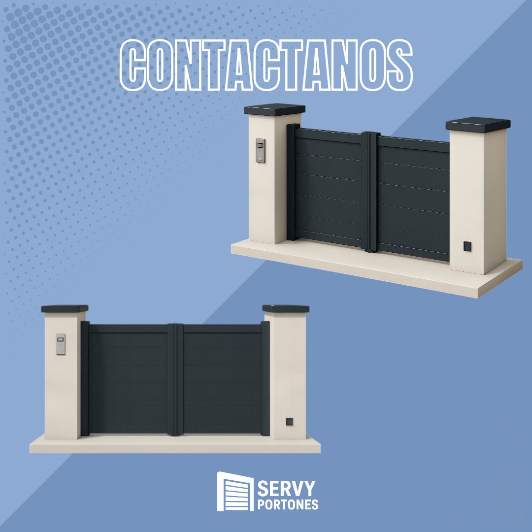 Portón Dual Moderno