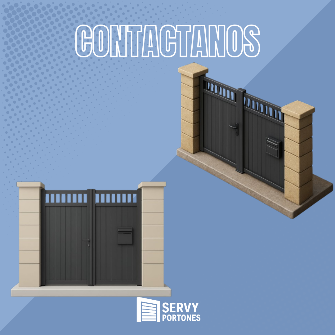 Portón Brick-Line