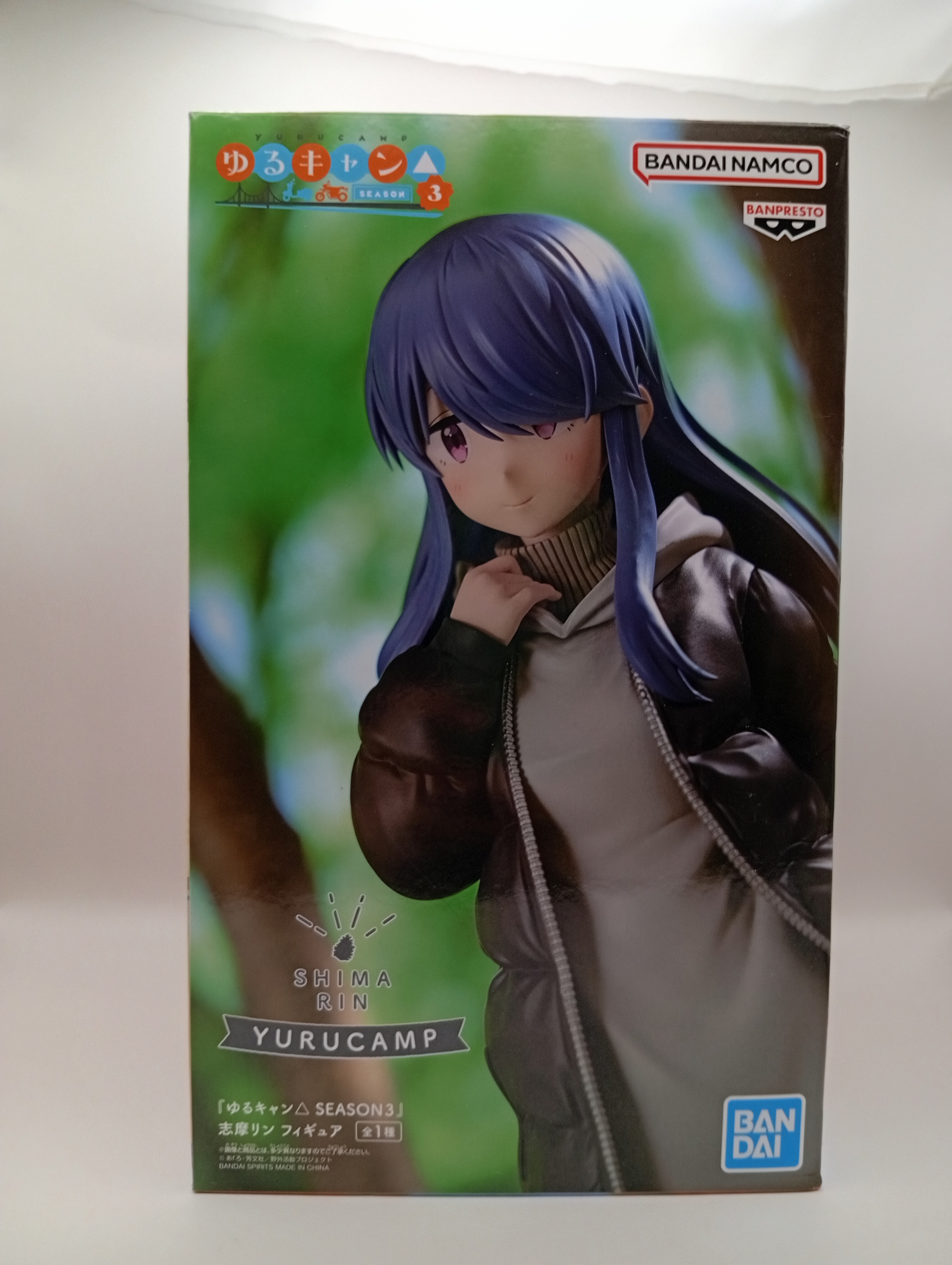 Figura de Shima Rin de Yuru Camp
