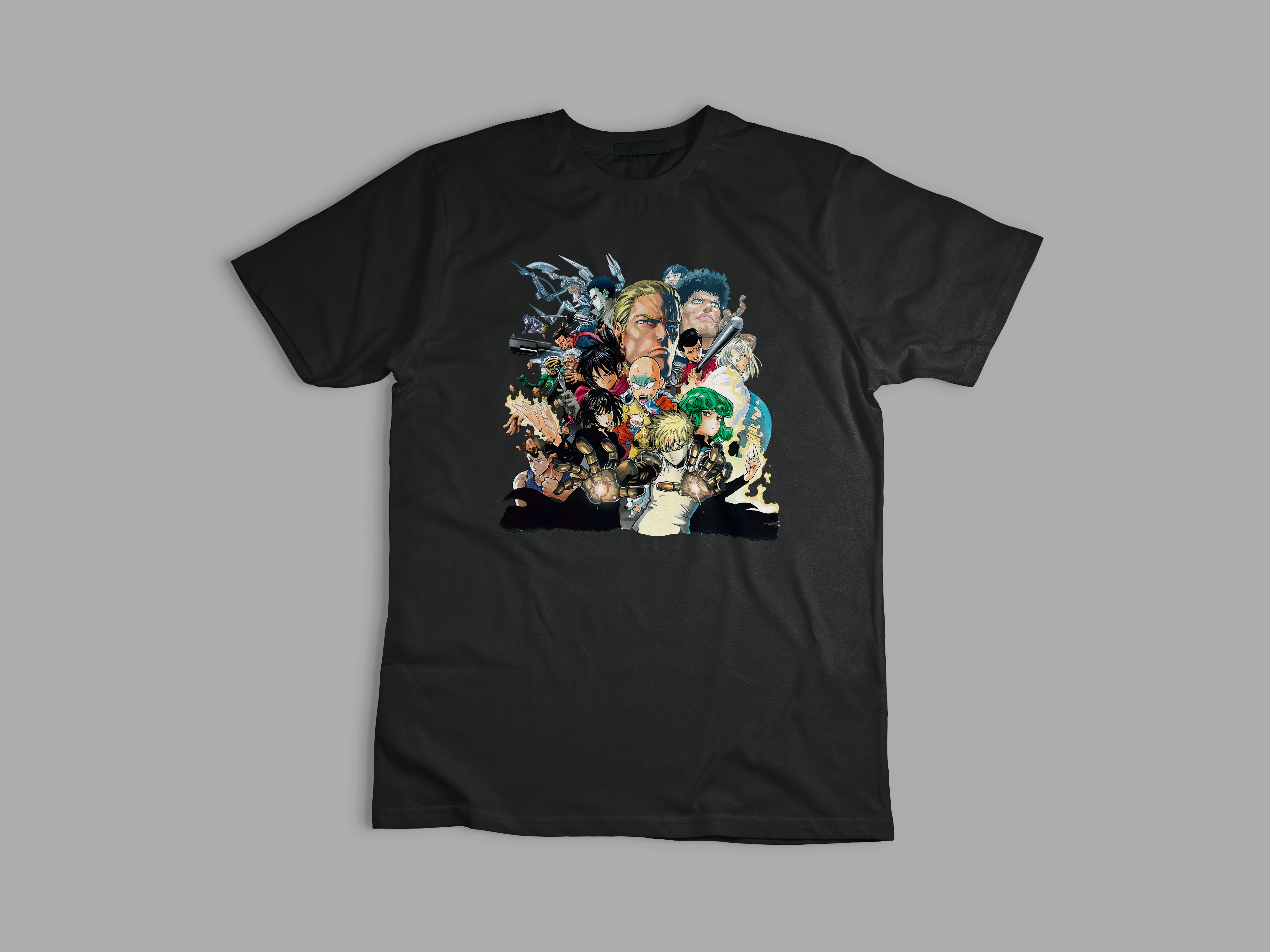 Playera One Punch Man Elenco