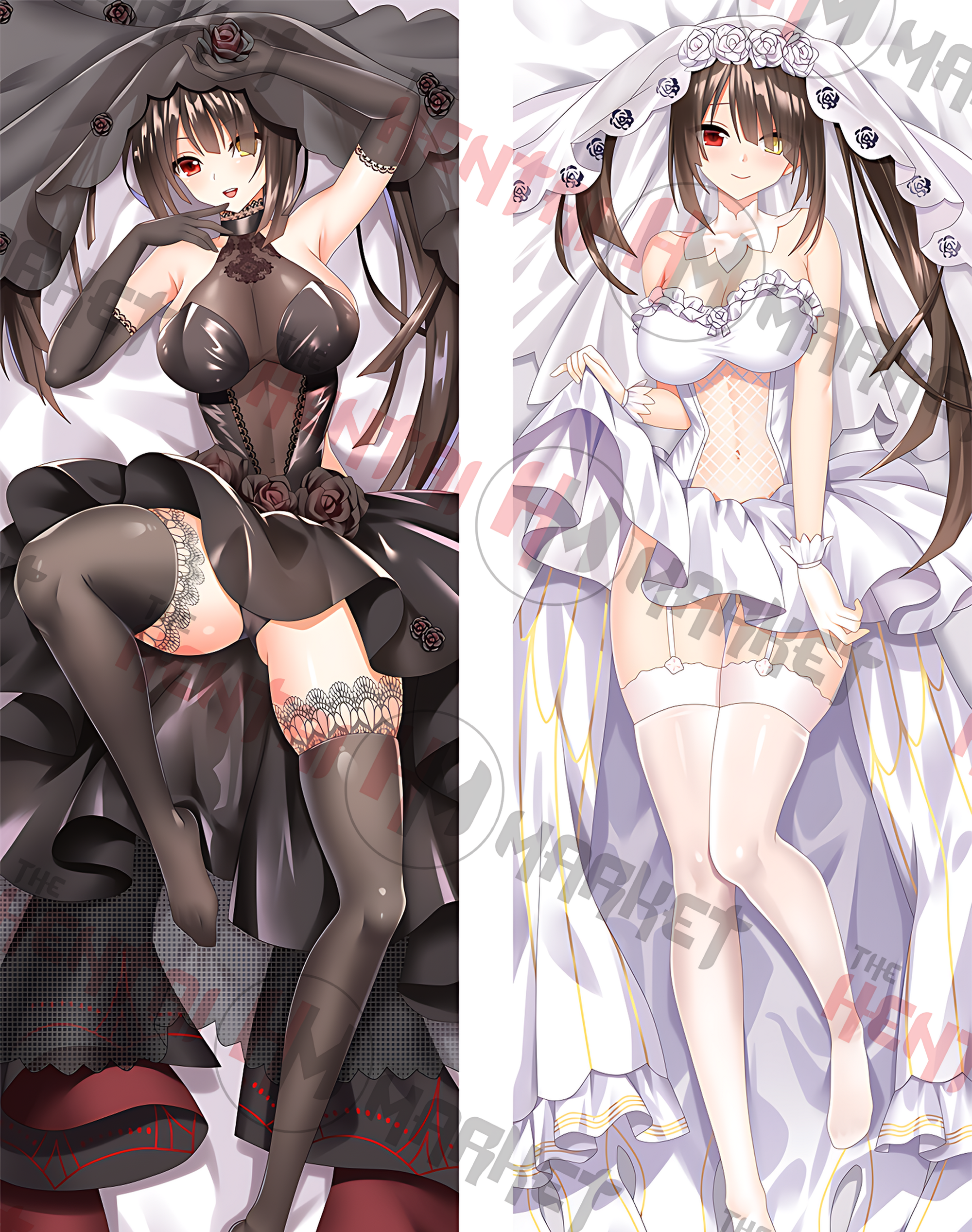 Almohada Dakimakura Kurumi Tokisaki