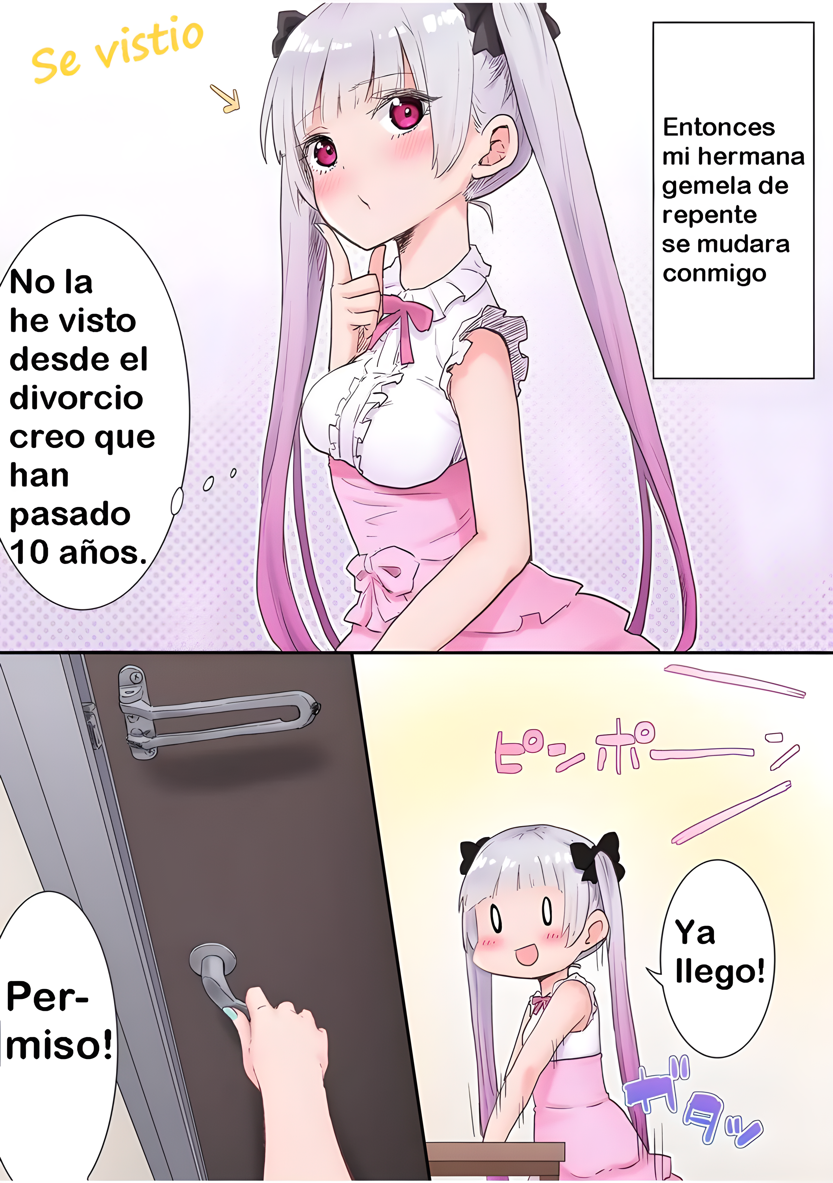La Vida Yuri de las Hermanas Gemelas (Futago Shimai-chan no Yuri Seikatsu (Twin sisters yuri life))