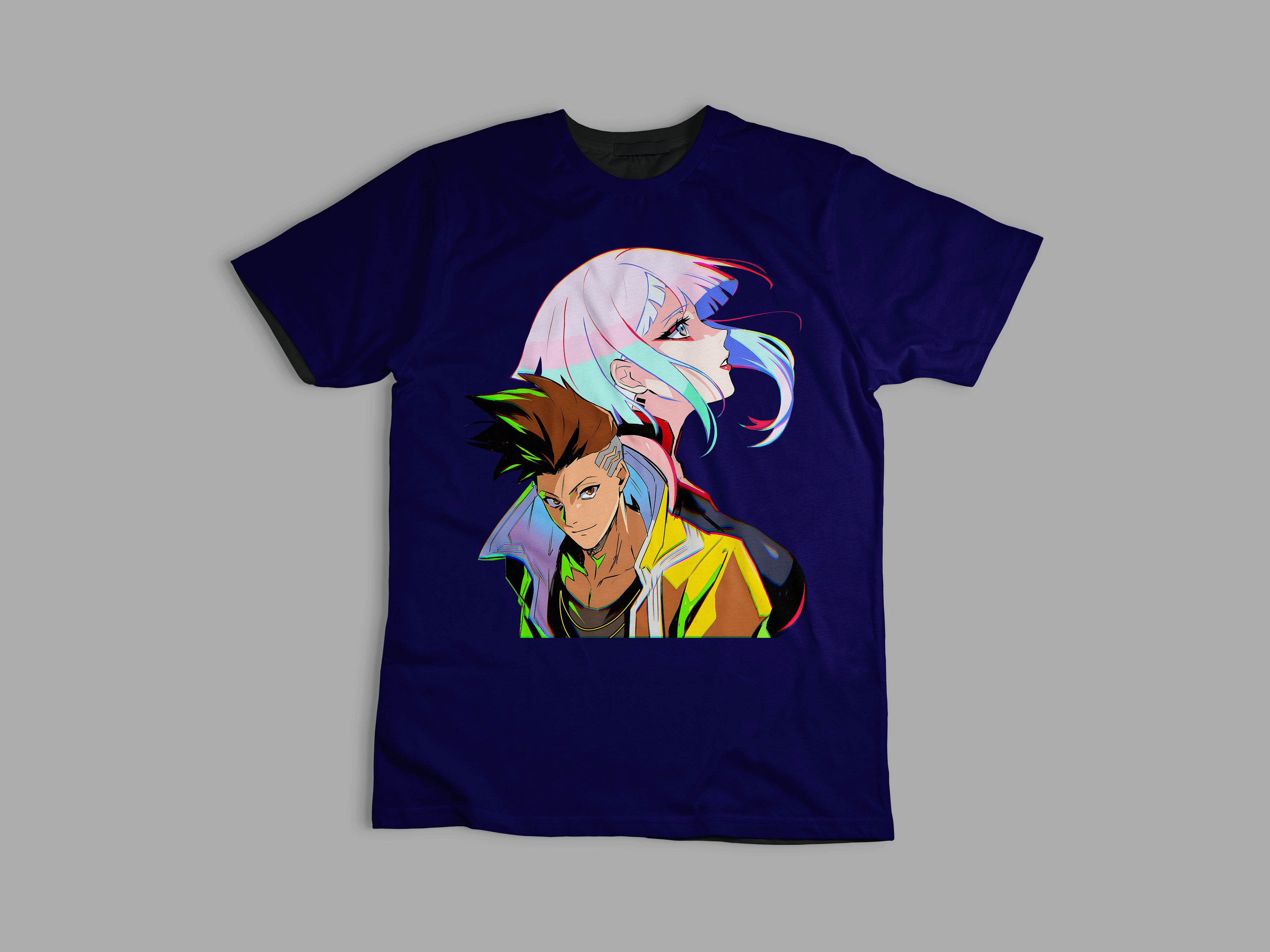 Playera Lucy & David Edgerunners