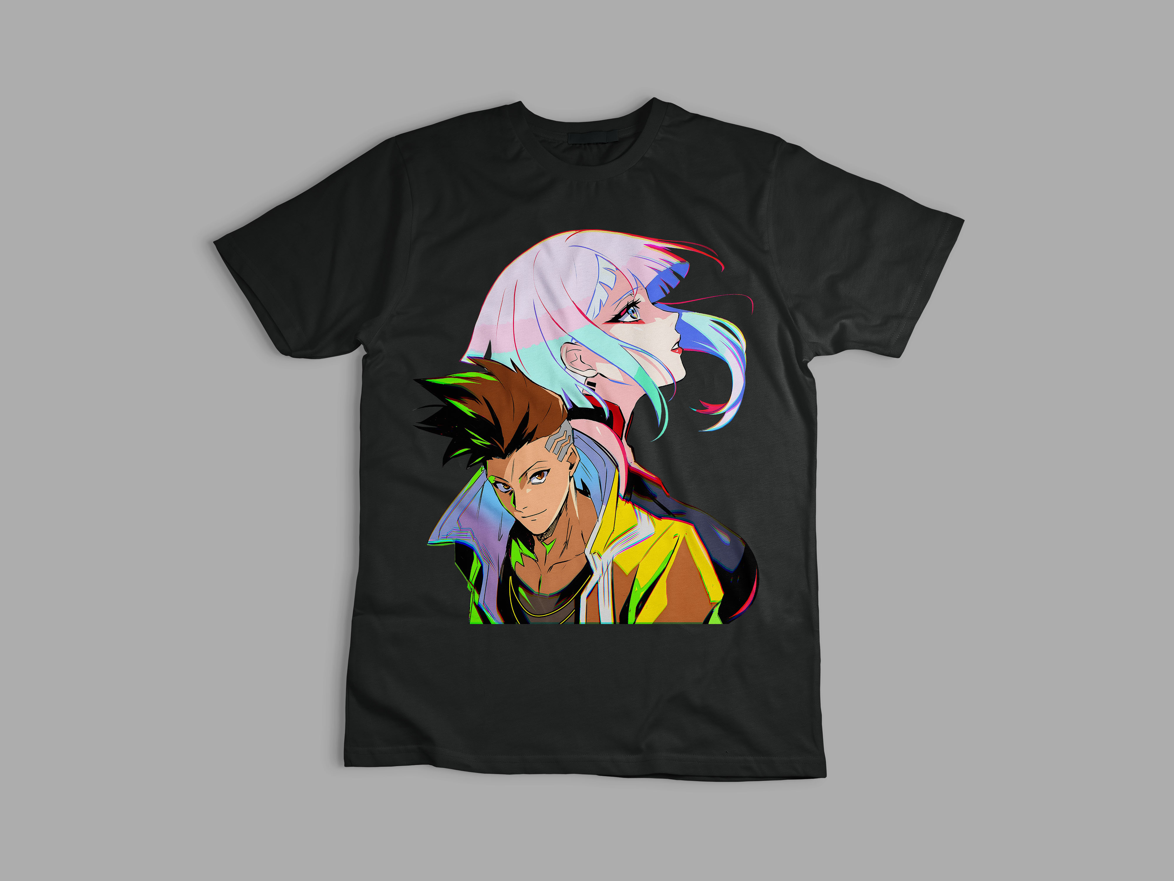 Playera Lucy & David Edgerunners