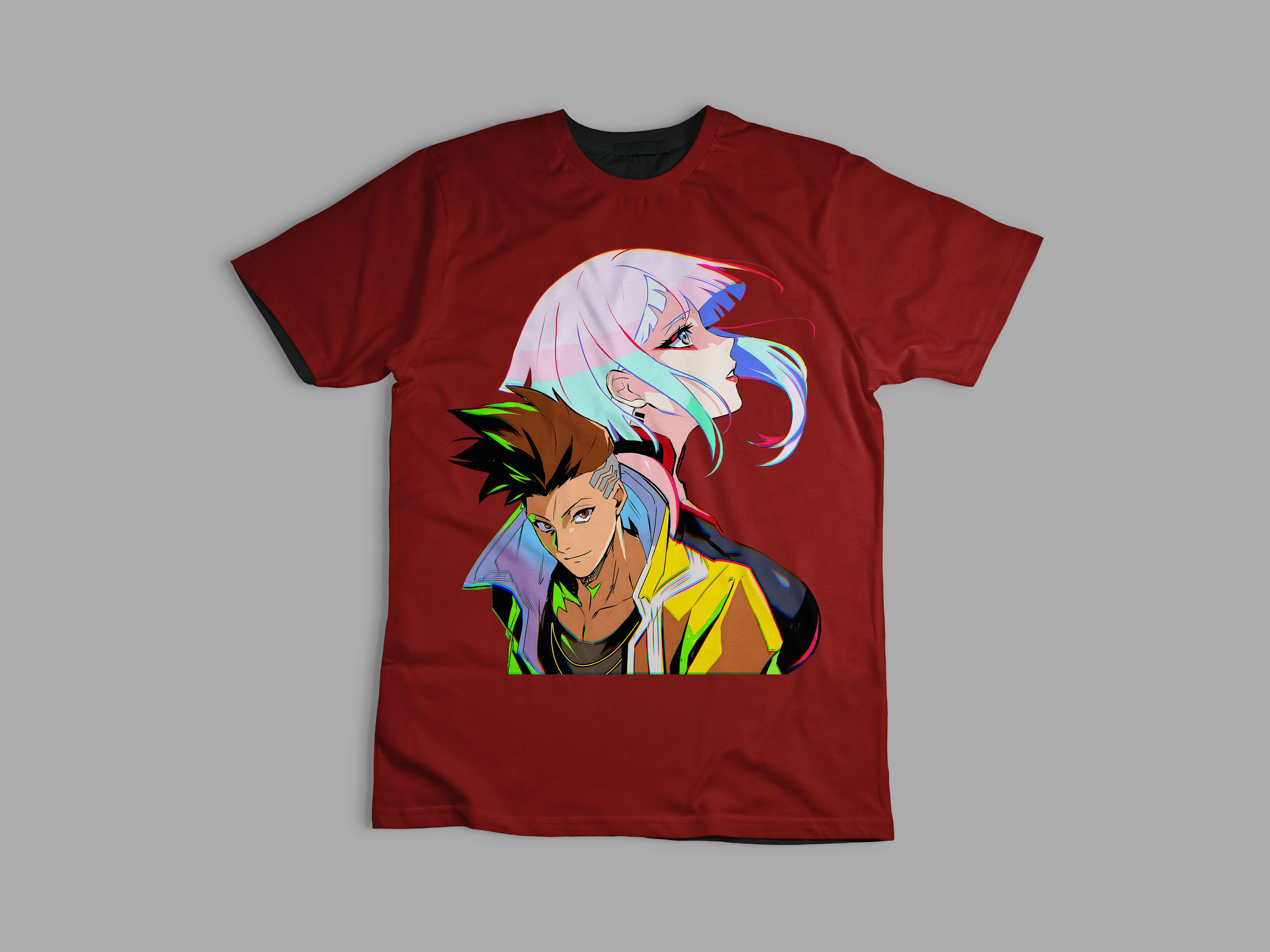 Playera Lucy & David Edgerunners