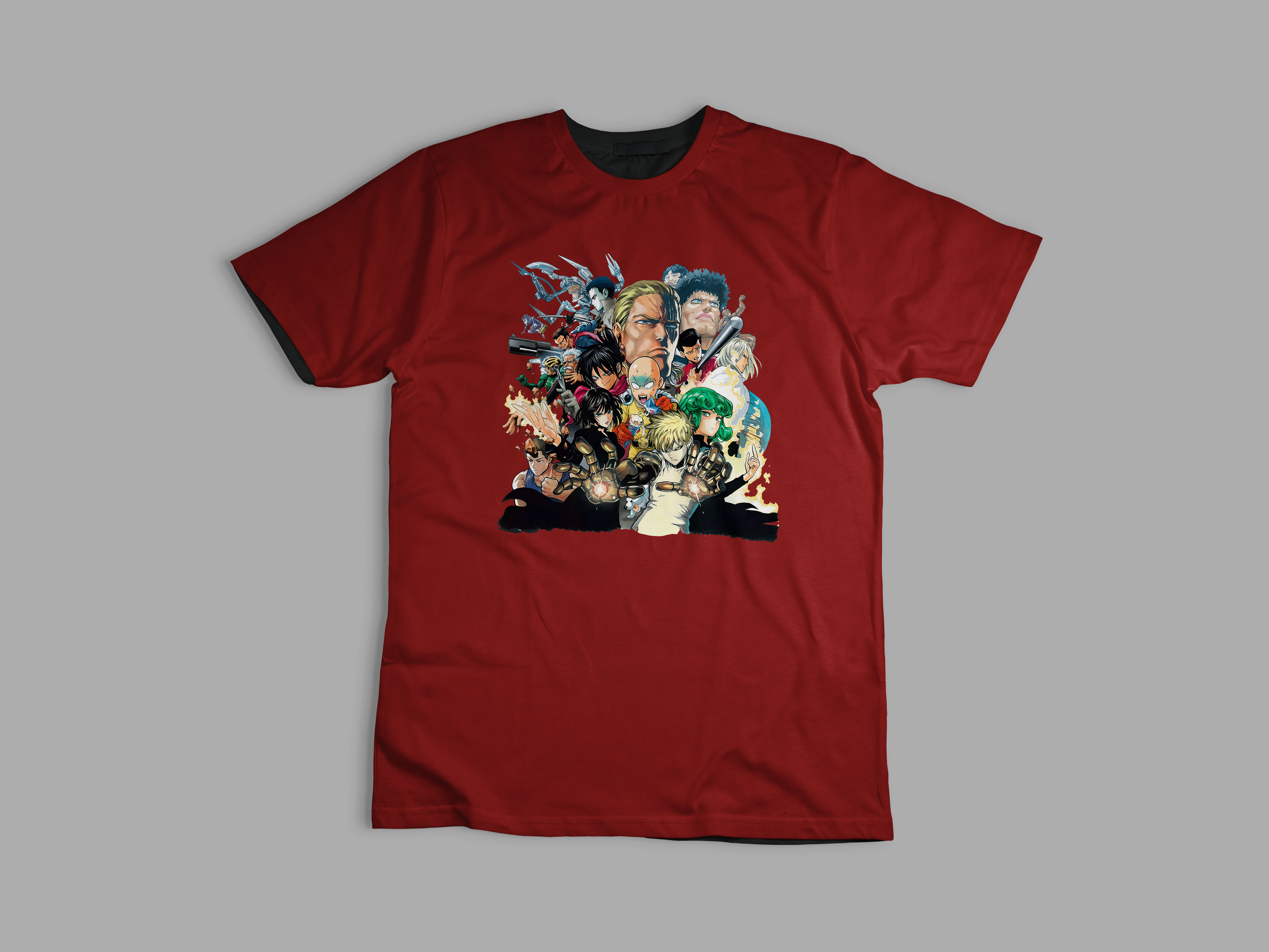 Playera One Punch Man Elenco