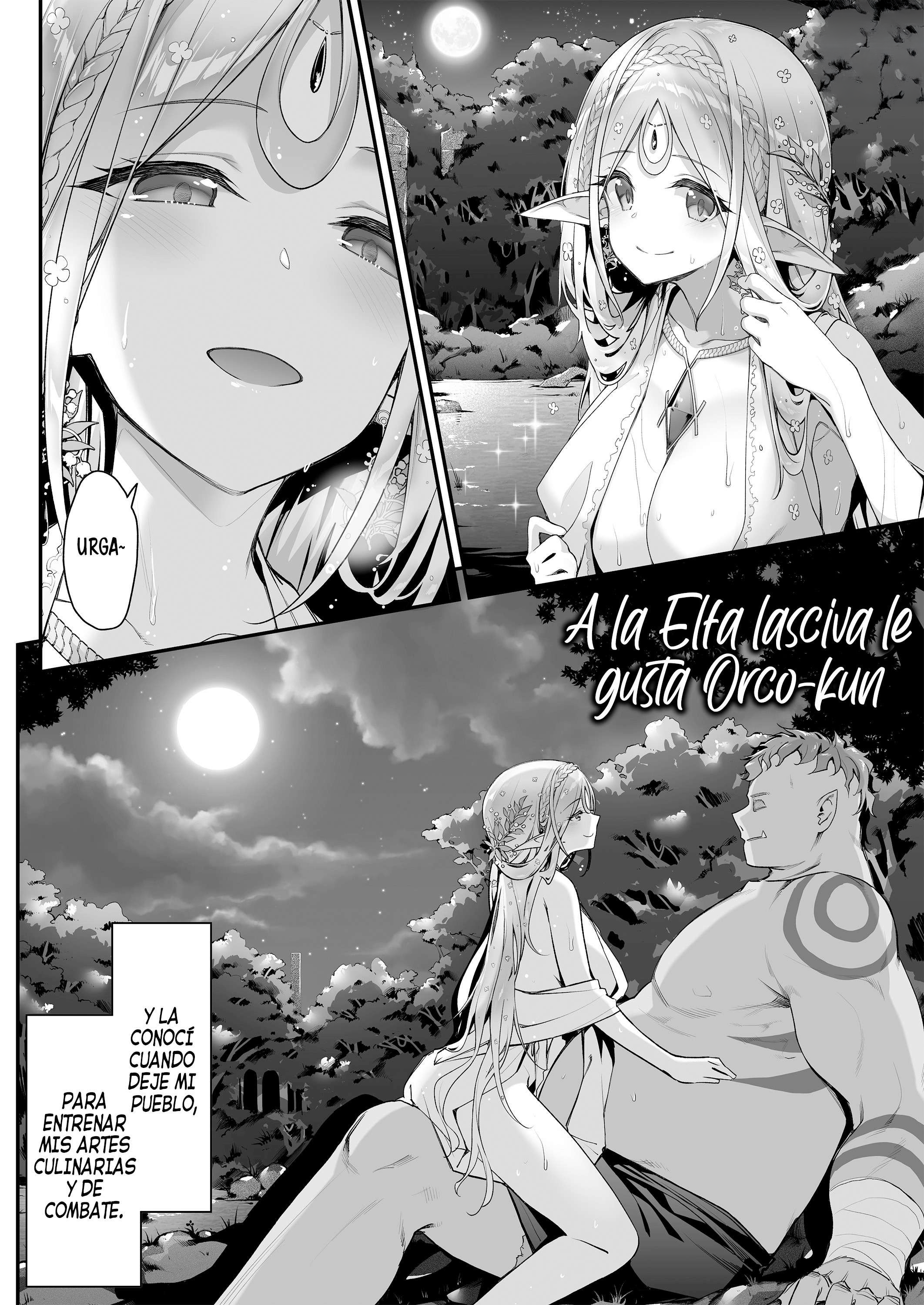 A La Elfa Lasciva Le Gusta Orco Kun