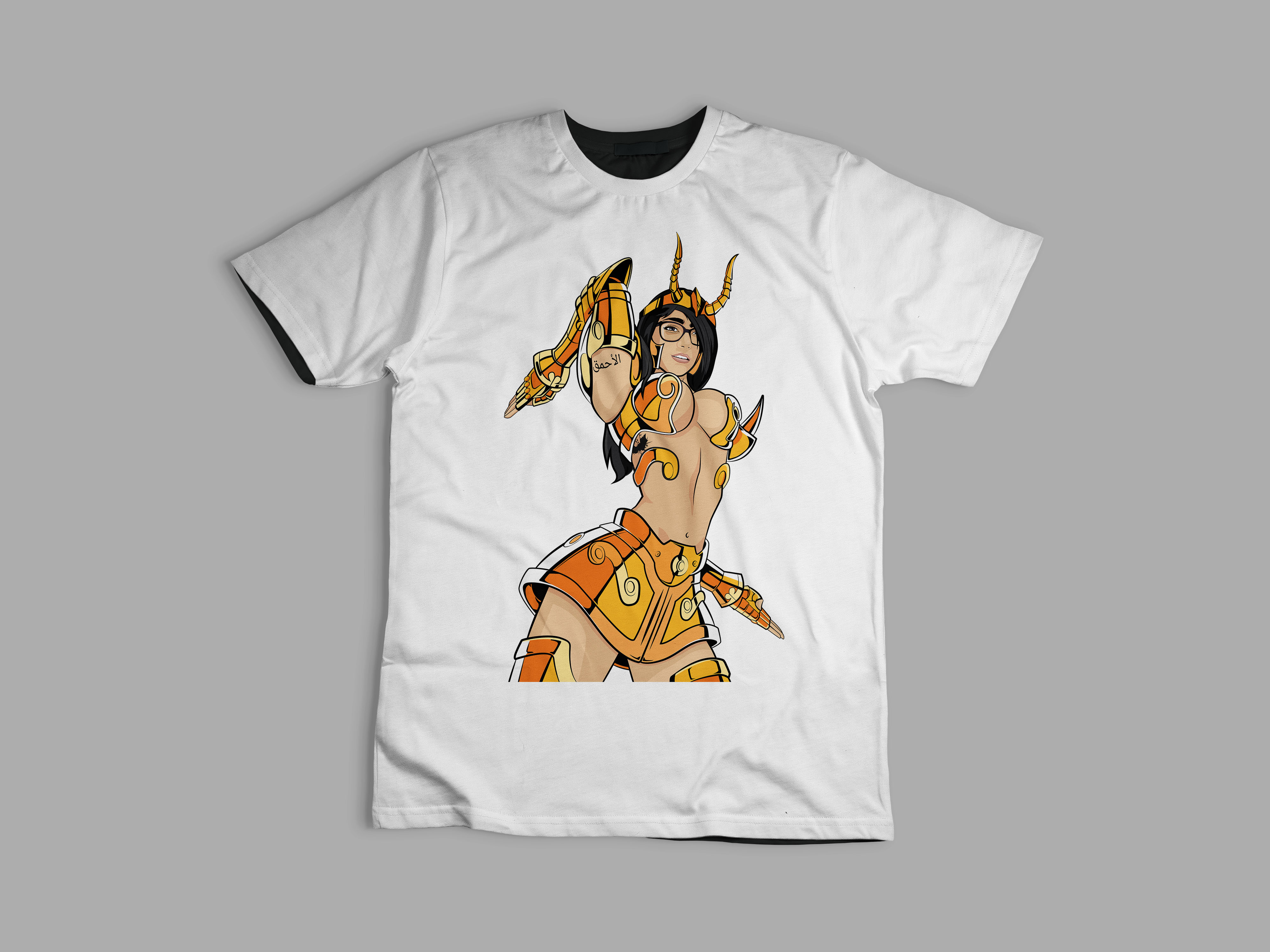 Playera Mia Khalifa Zodiaco