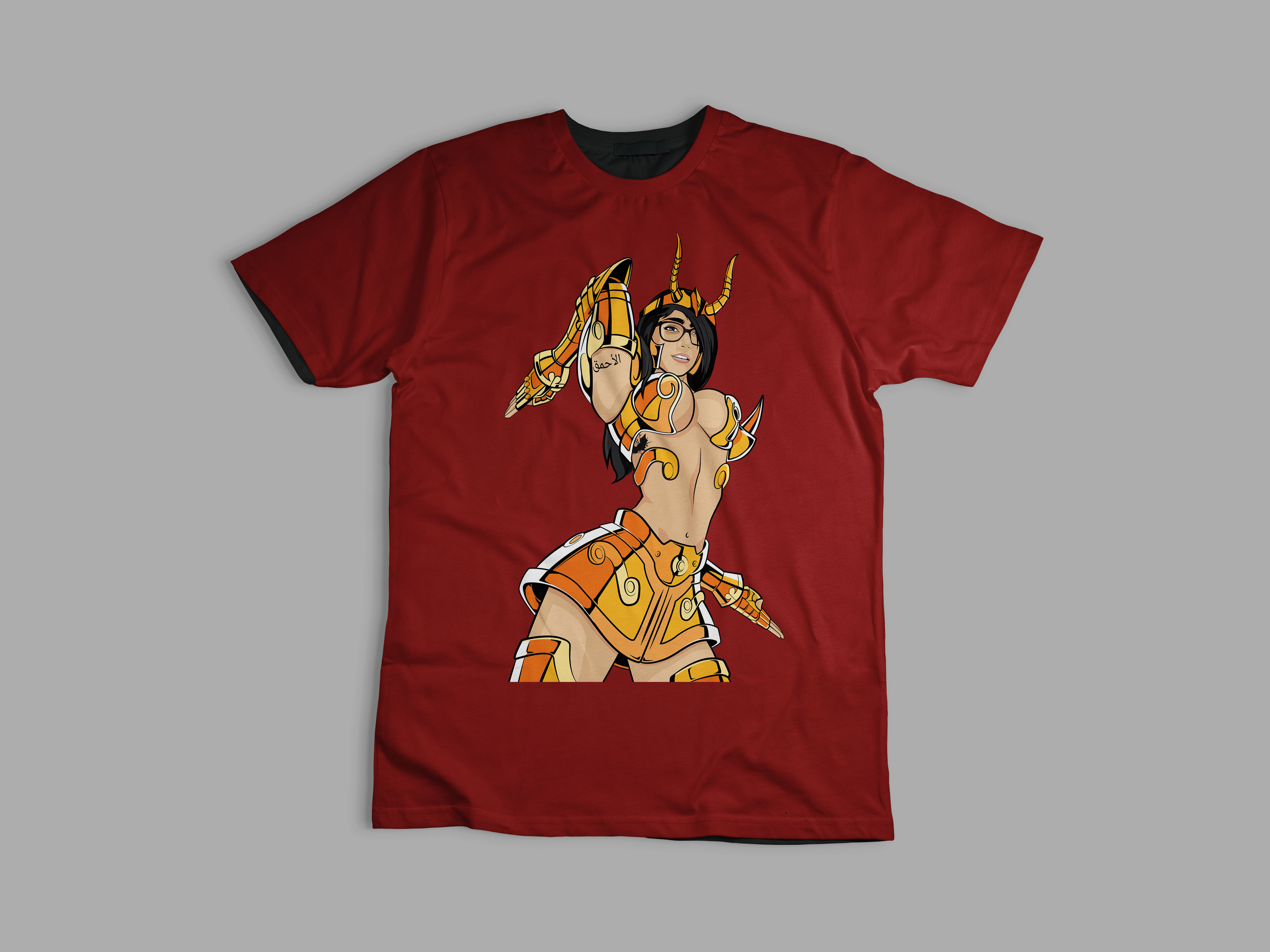 Playera Mia Khalifa Zodiaco