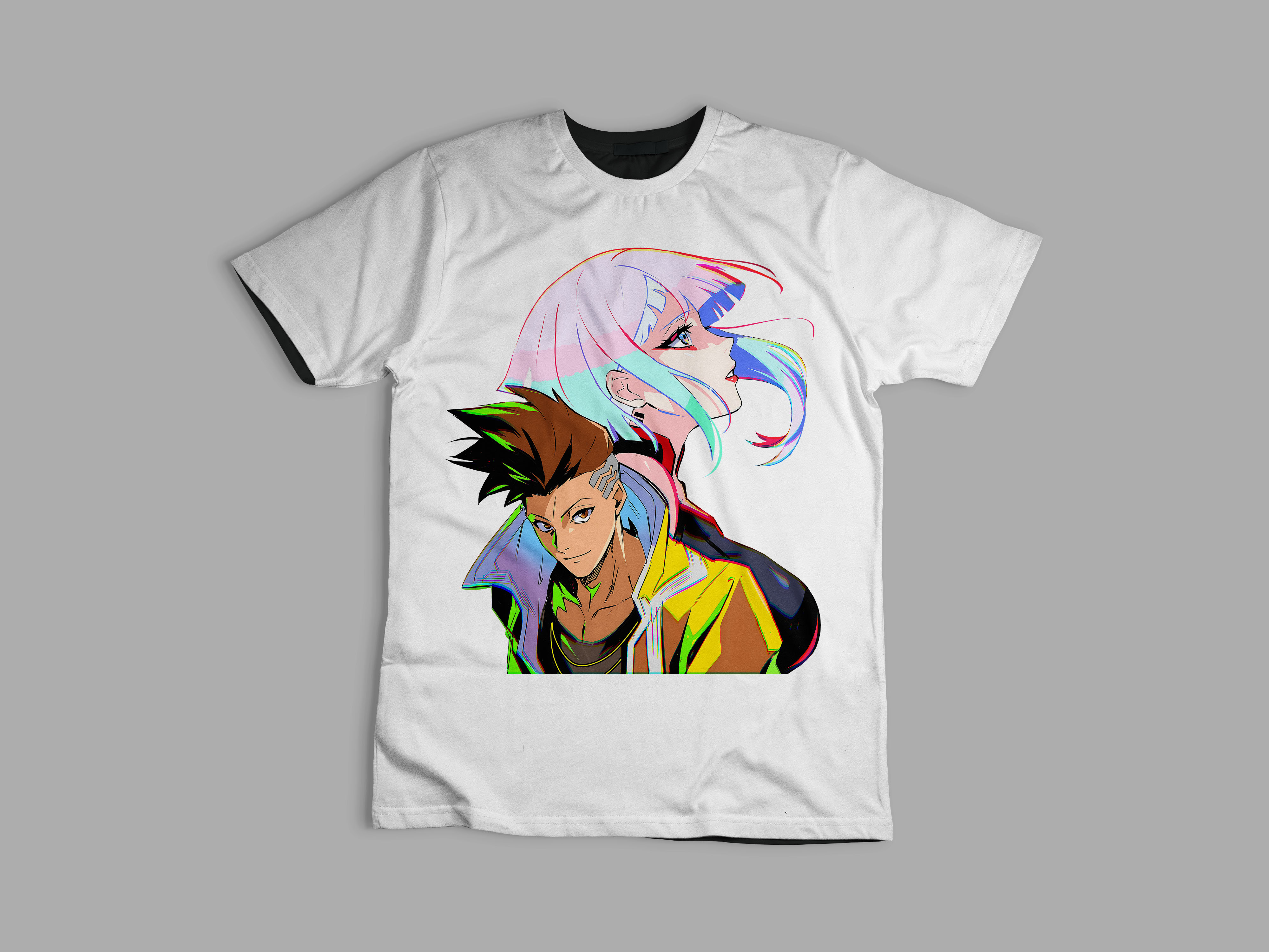 Playera Lucy & David Edgerunners