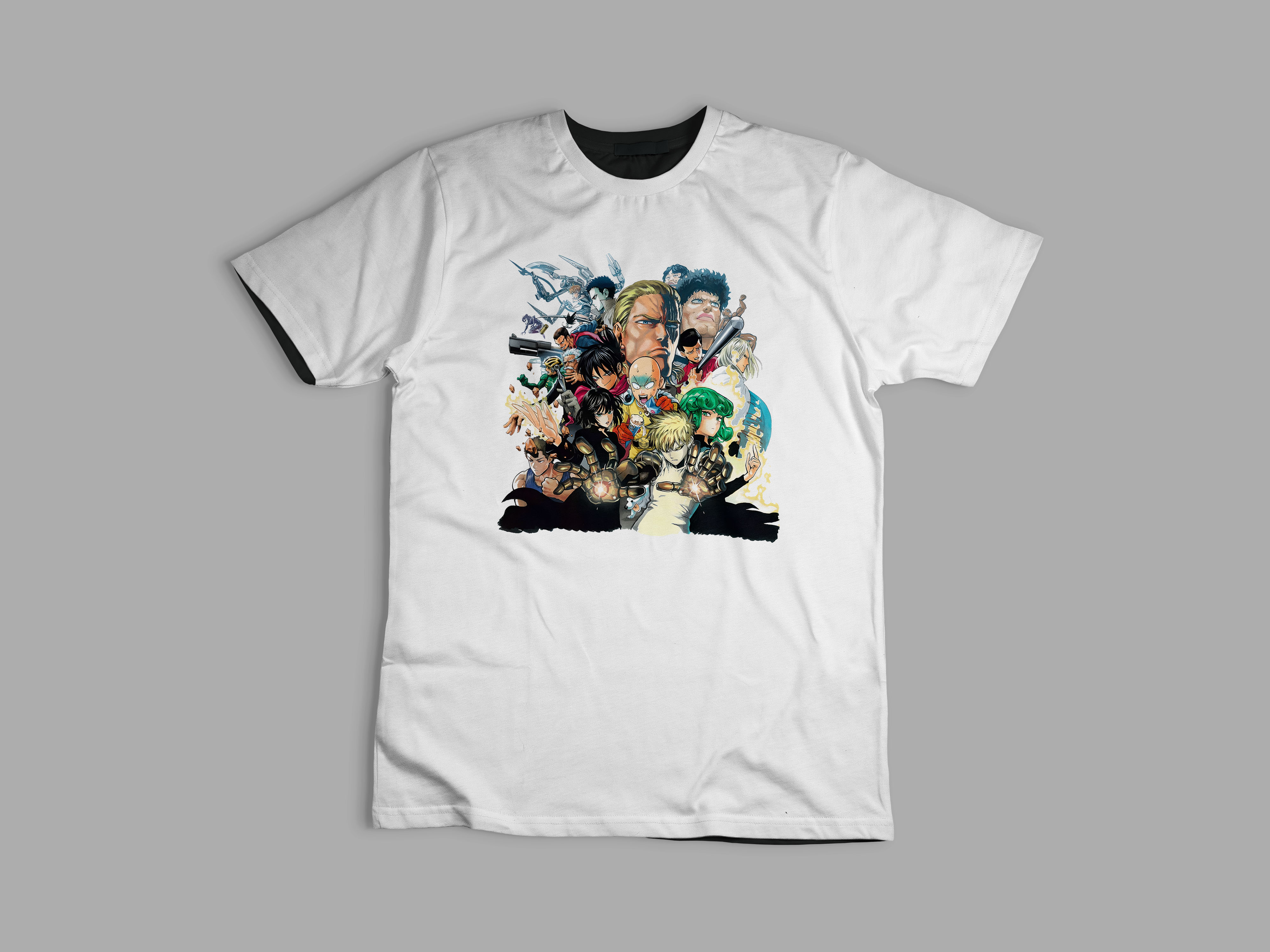 Playera One Punch Man Elenco