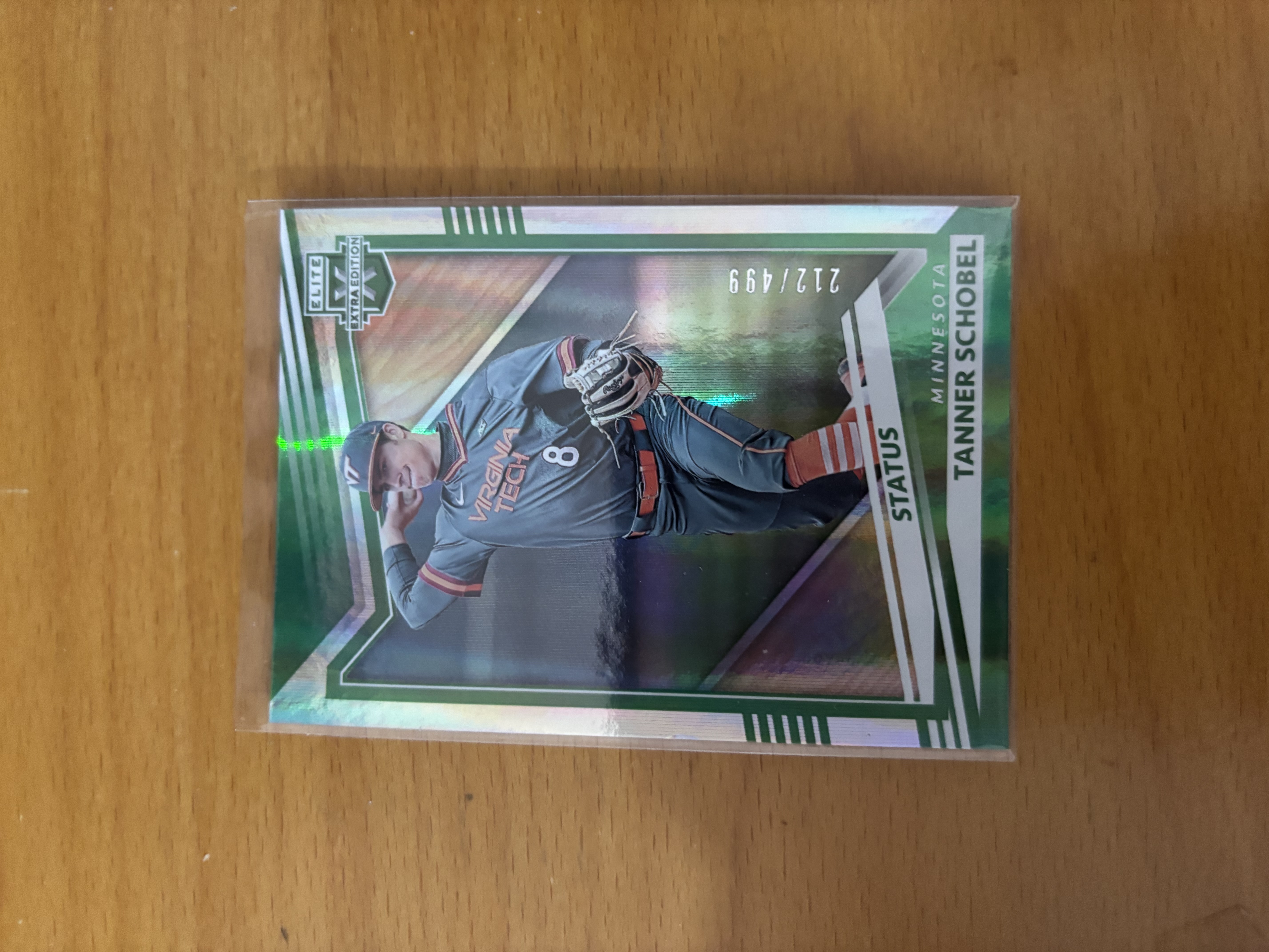 Tanner Schobel Baseball Trading Card