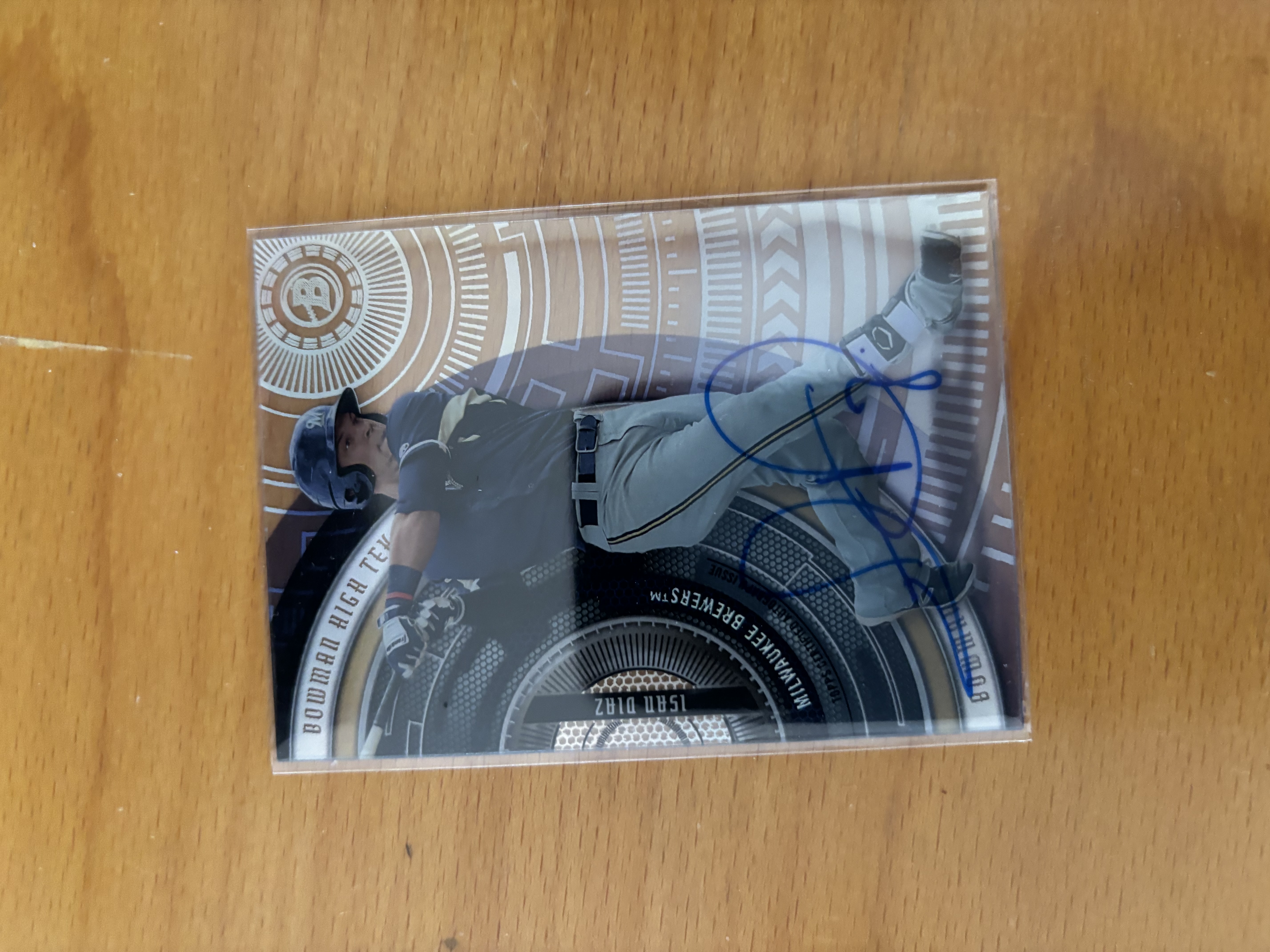 Autographed Baseball Trading Card