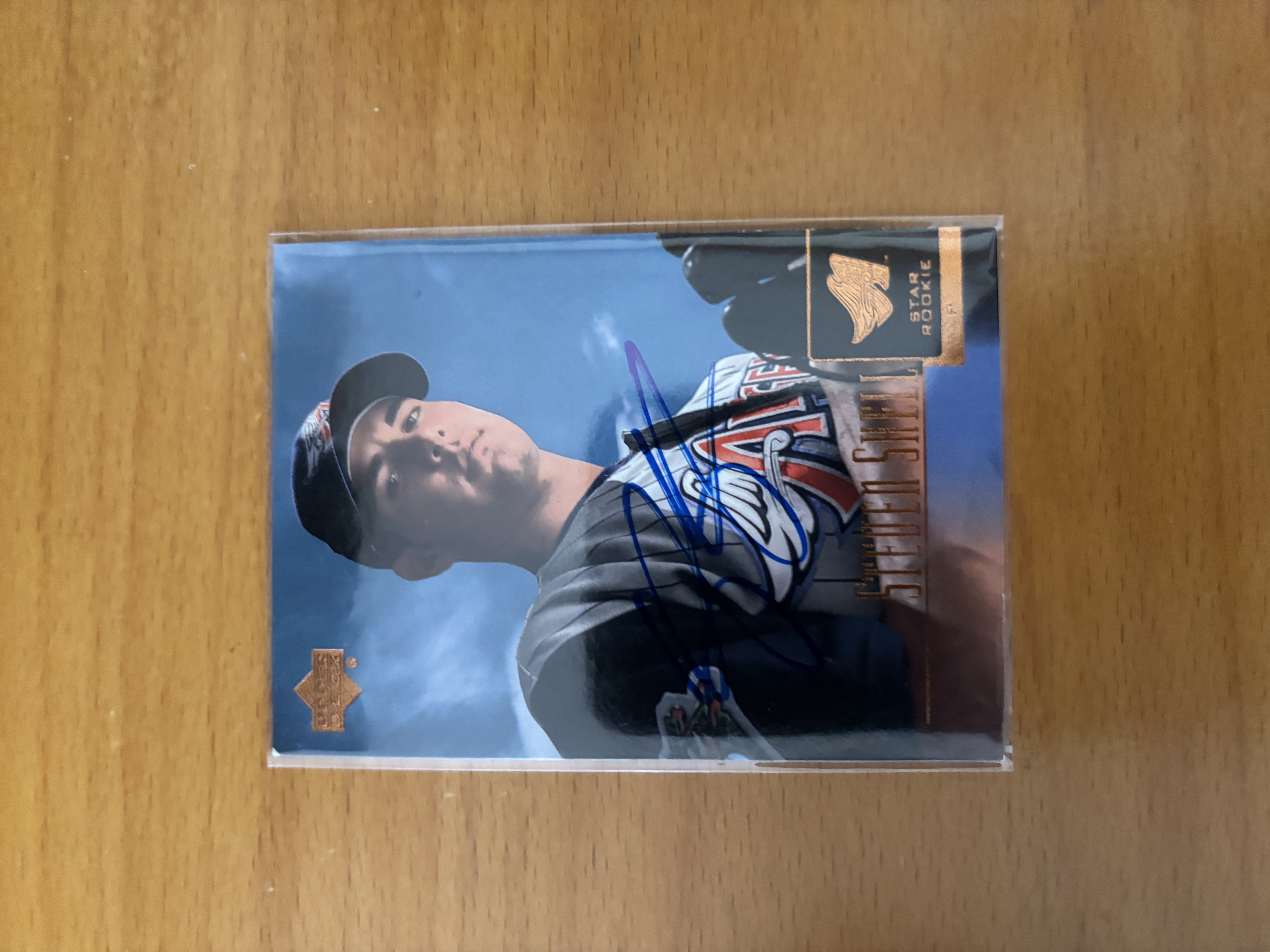 Autographed Baseball Trading Card