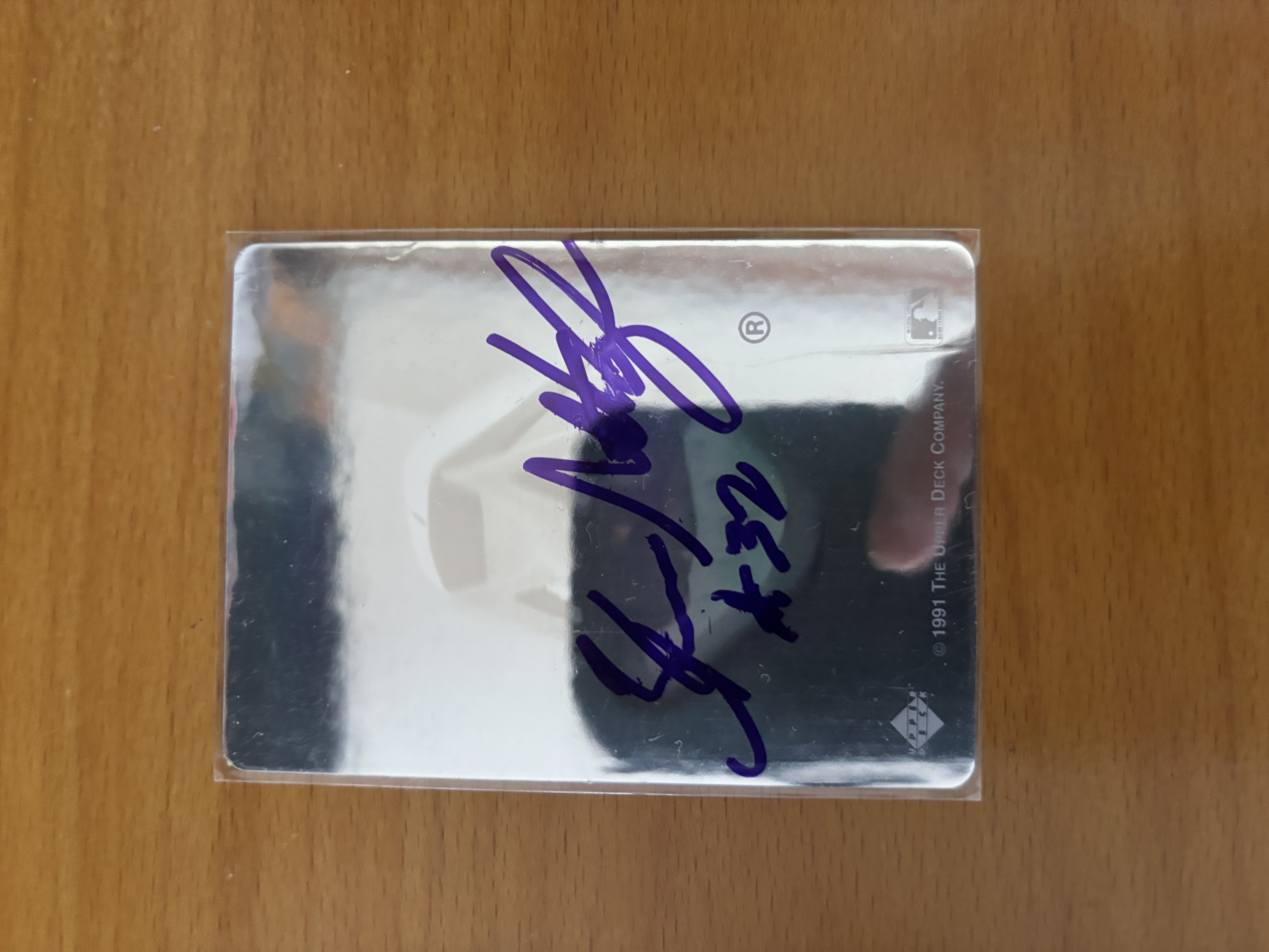 Autographed Collector’s Card