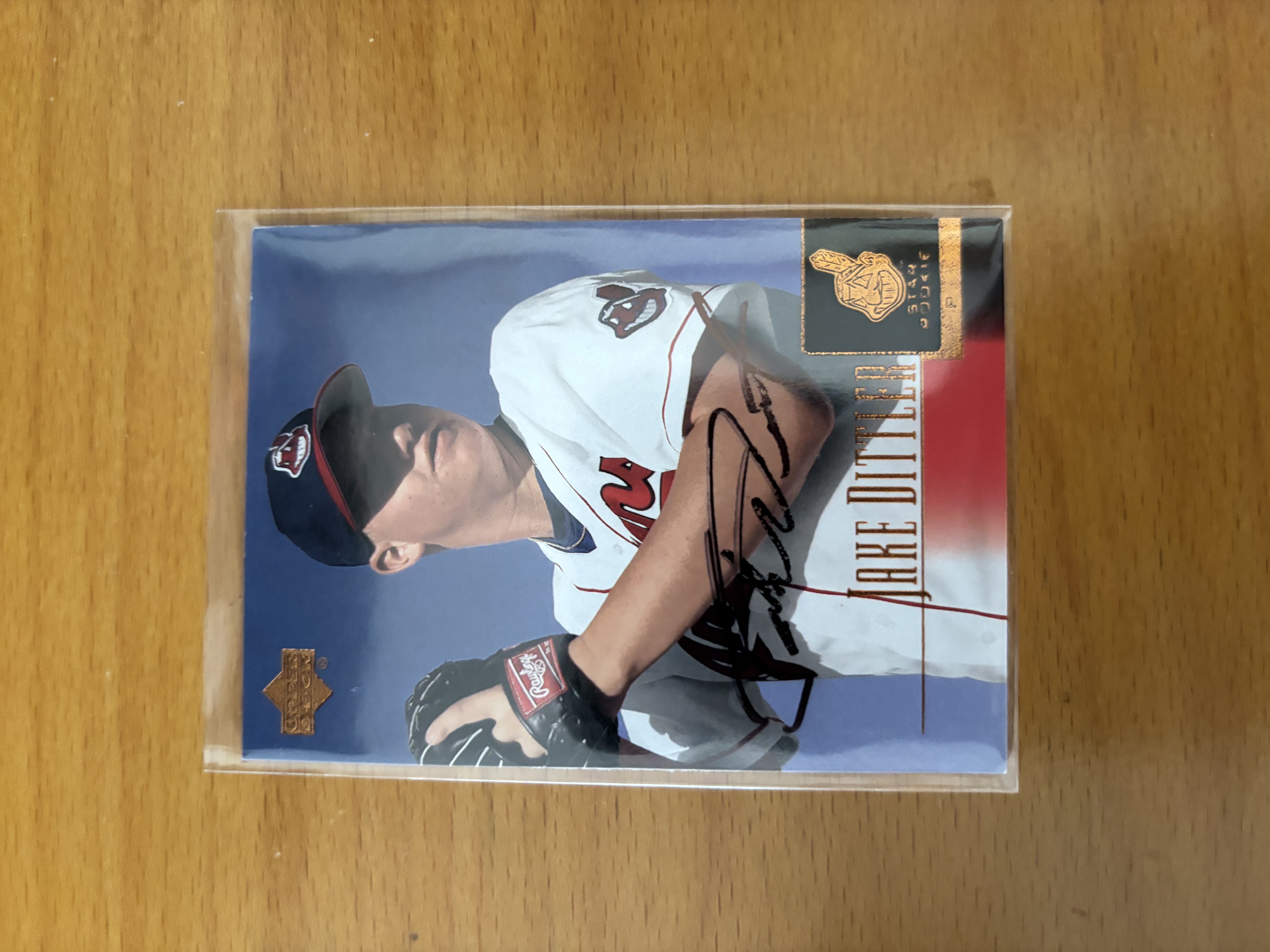 Jake Westbrook Autographed Baseball Card
