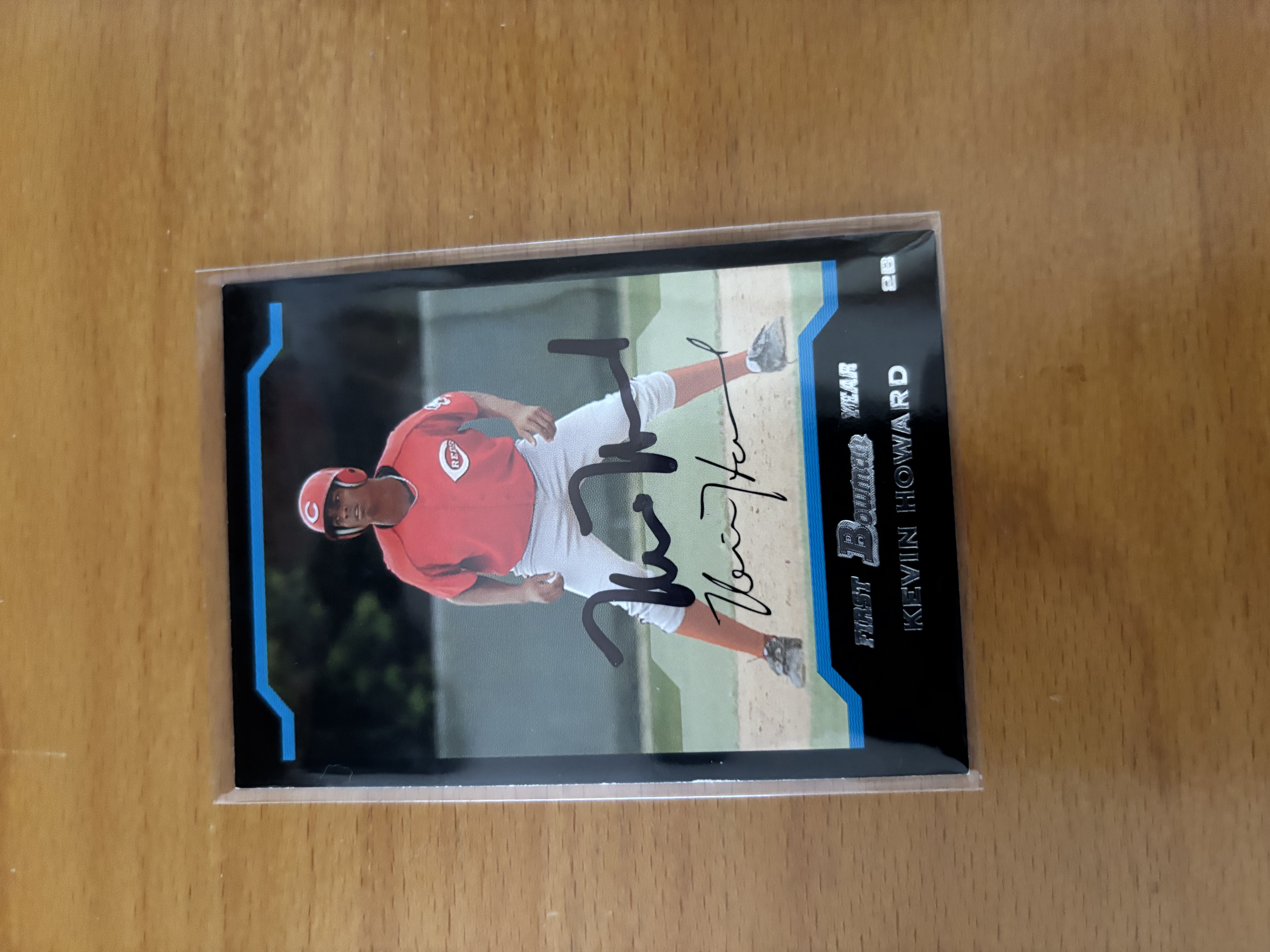 Autographed Baseball Trading Card