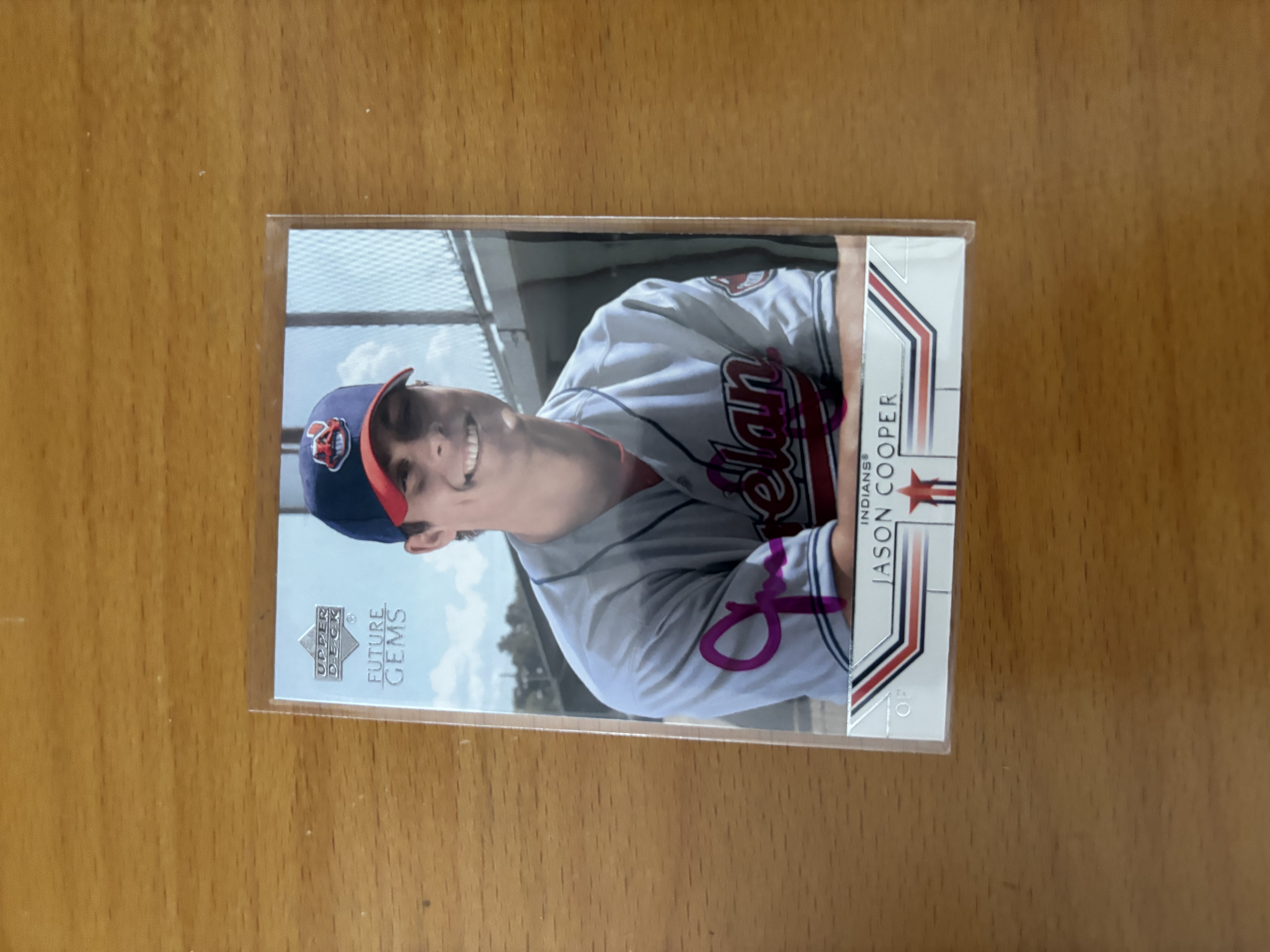 Jason Cooper Baseball Trading Card