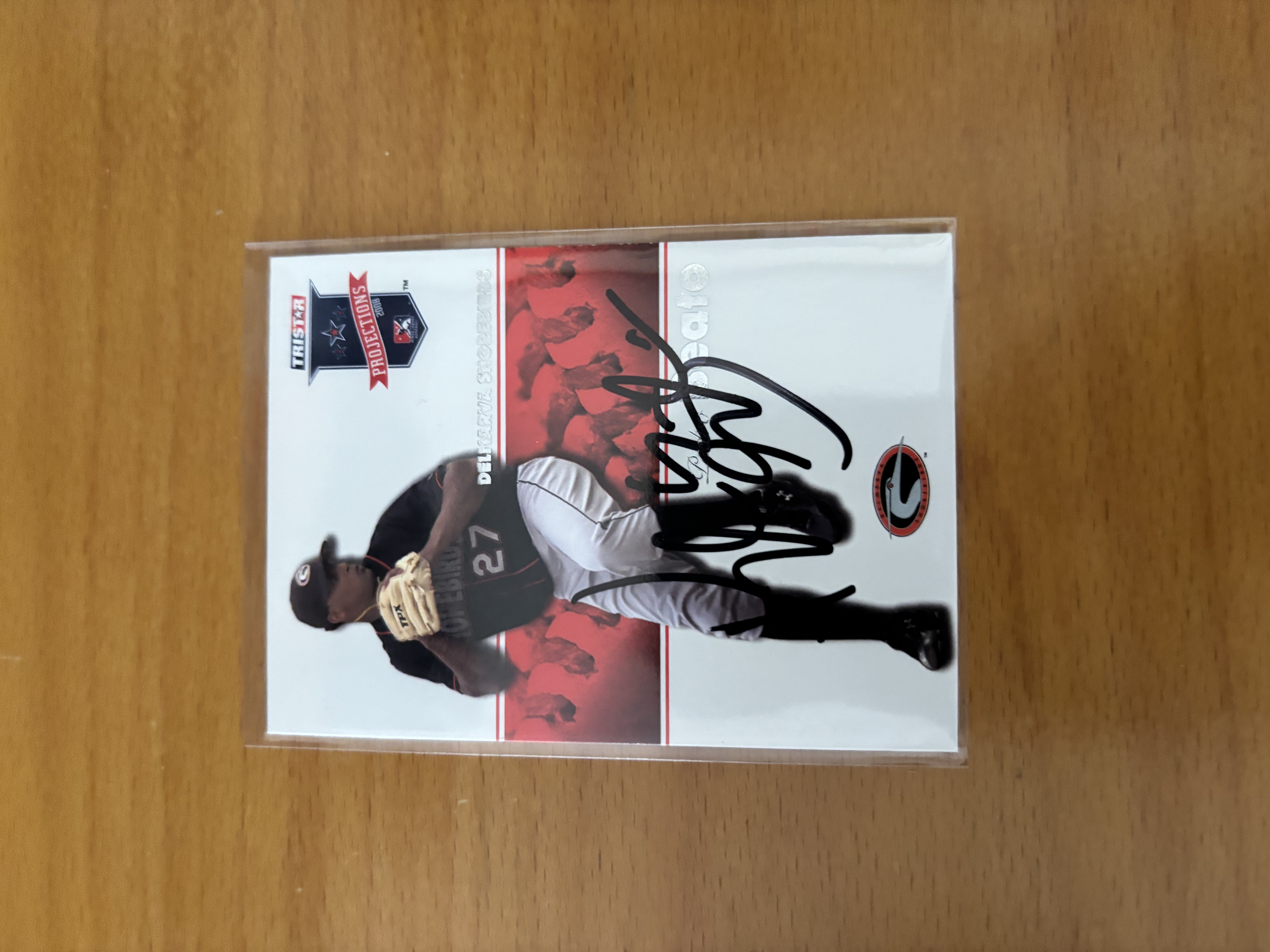 Autographed Baseball Trading Card