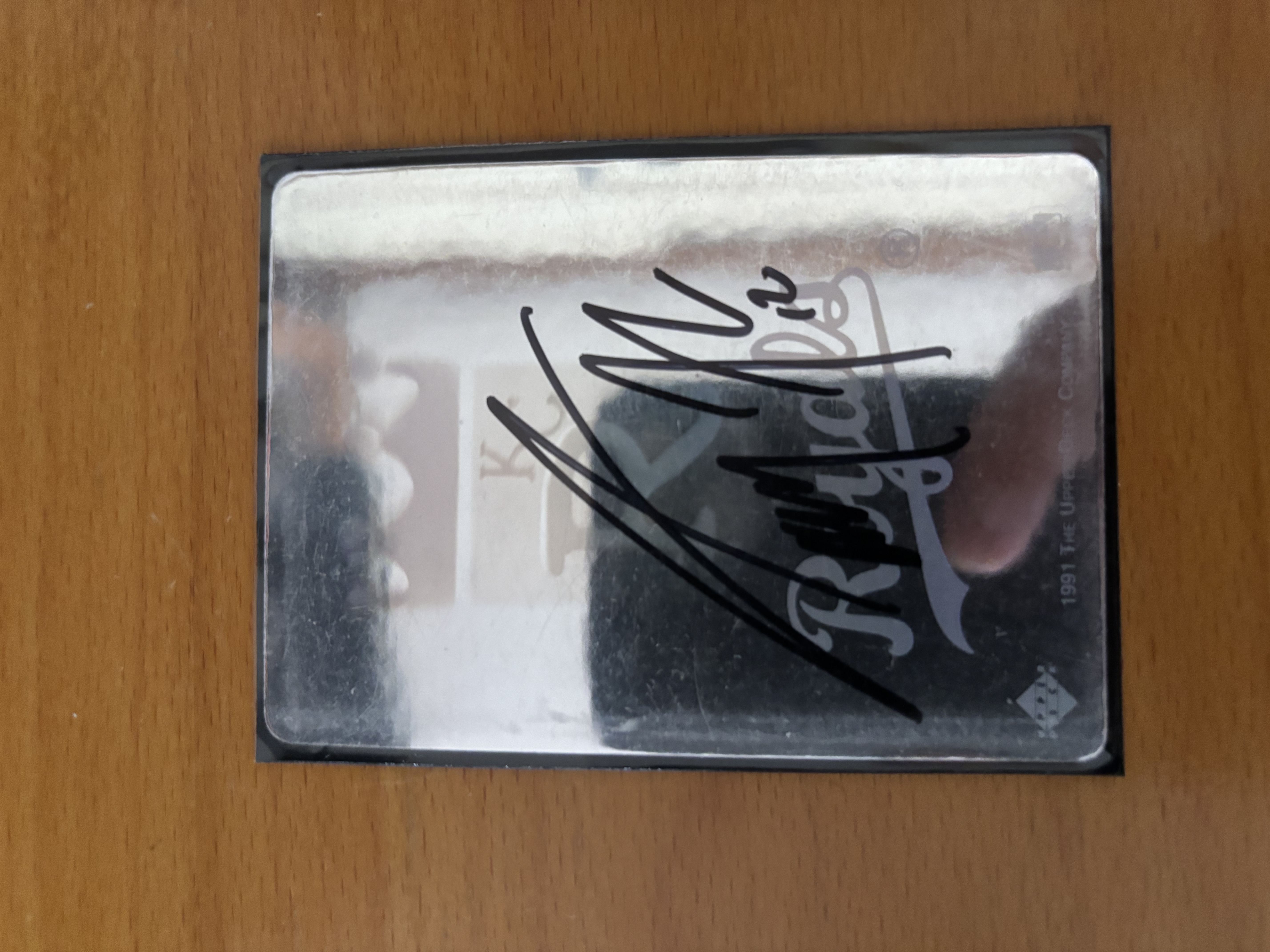 Signed Trading Card Case