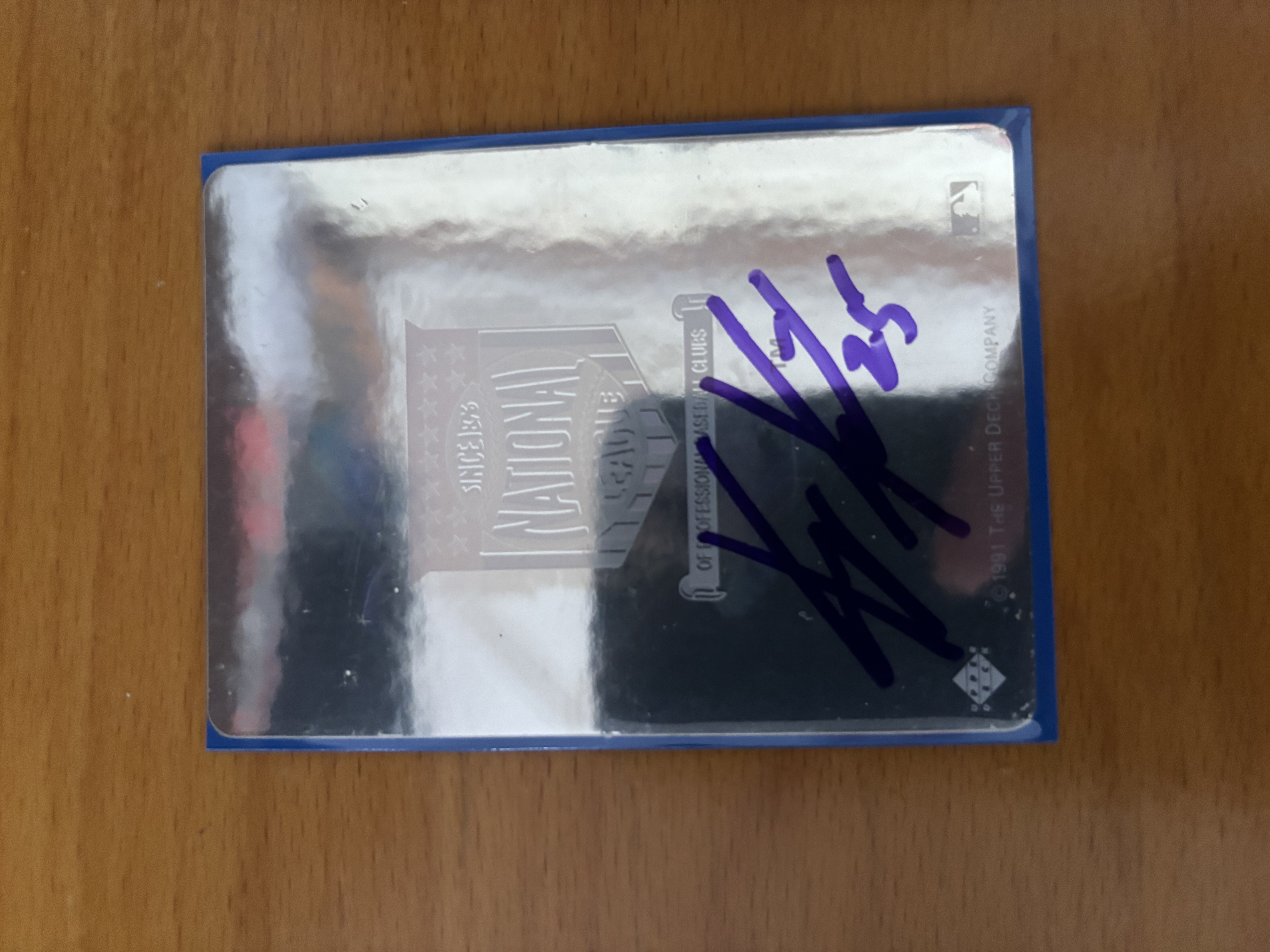 Signed Collectible Trading Card