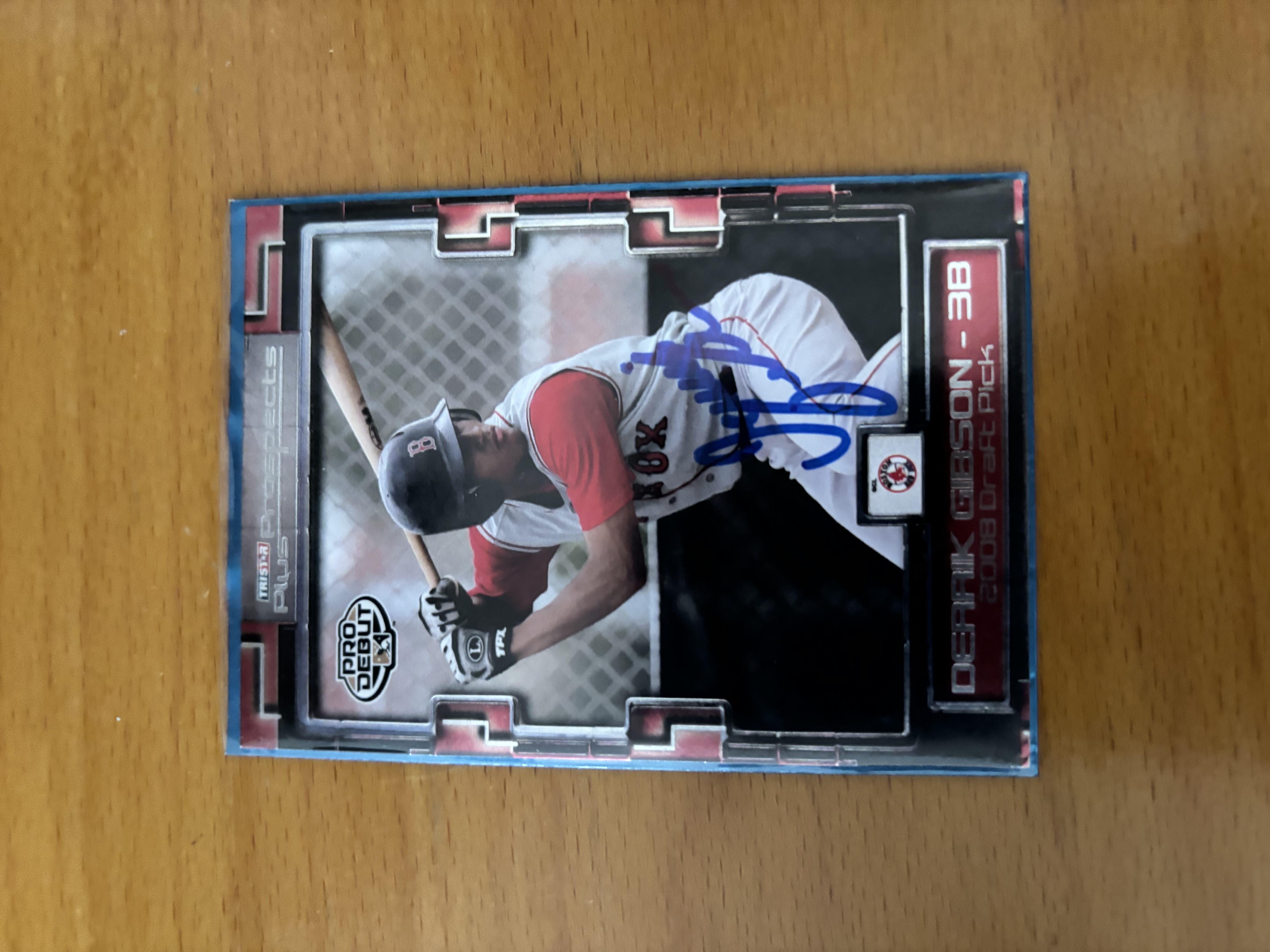 Autographed Baseball Trading Card