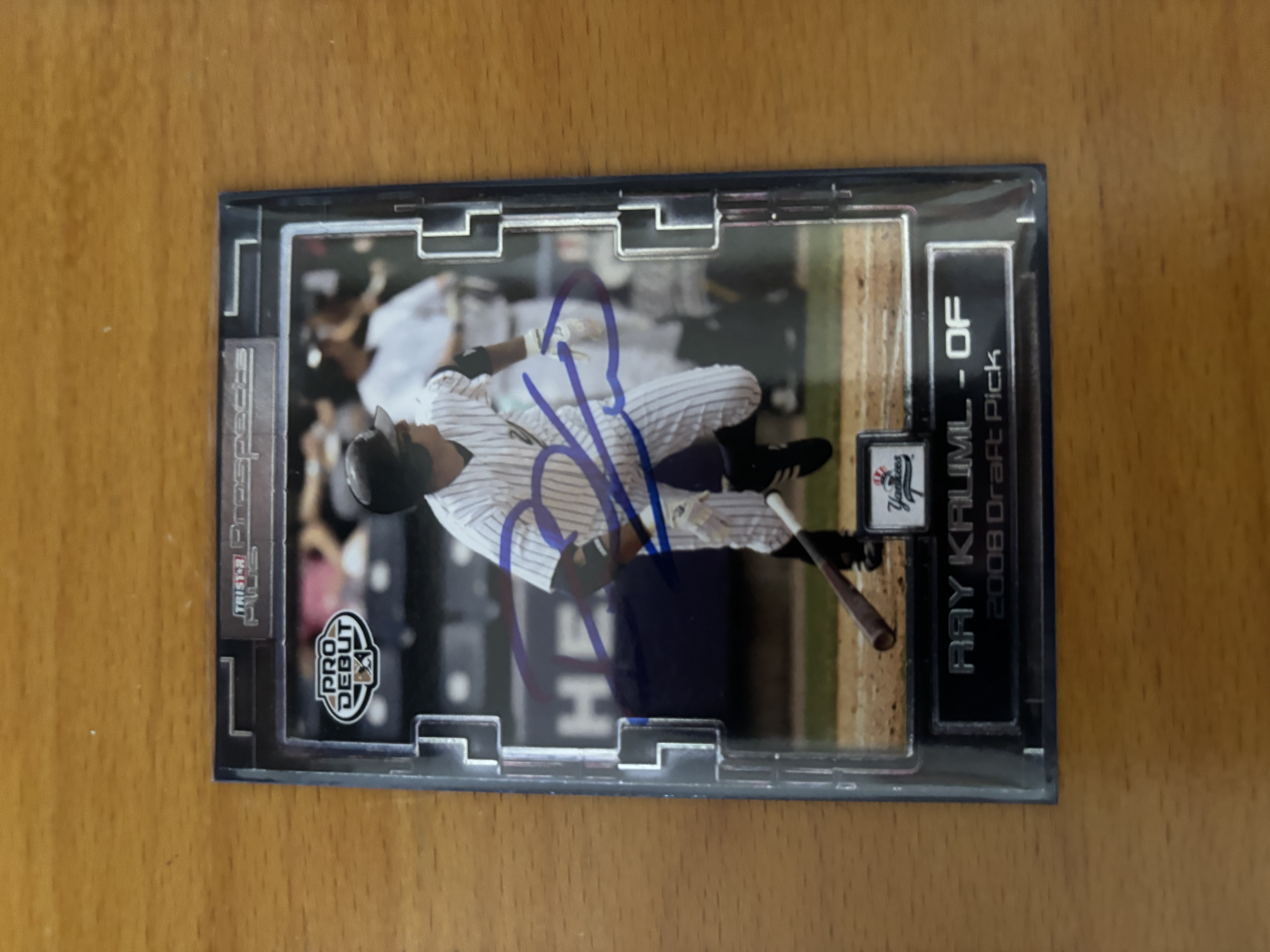 Autographed Baseball Trading Card