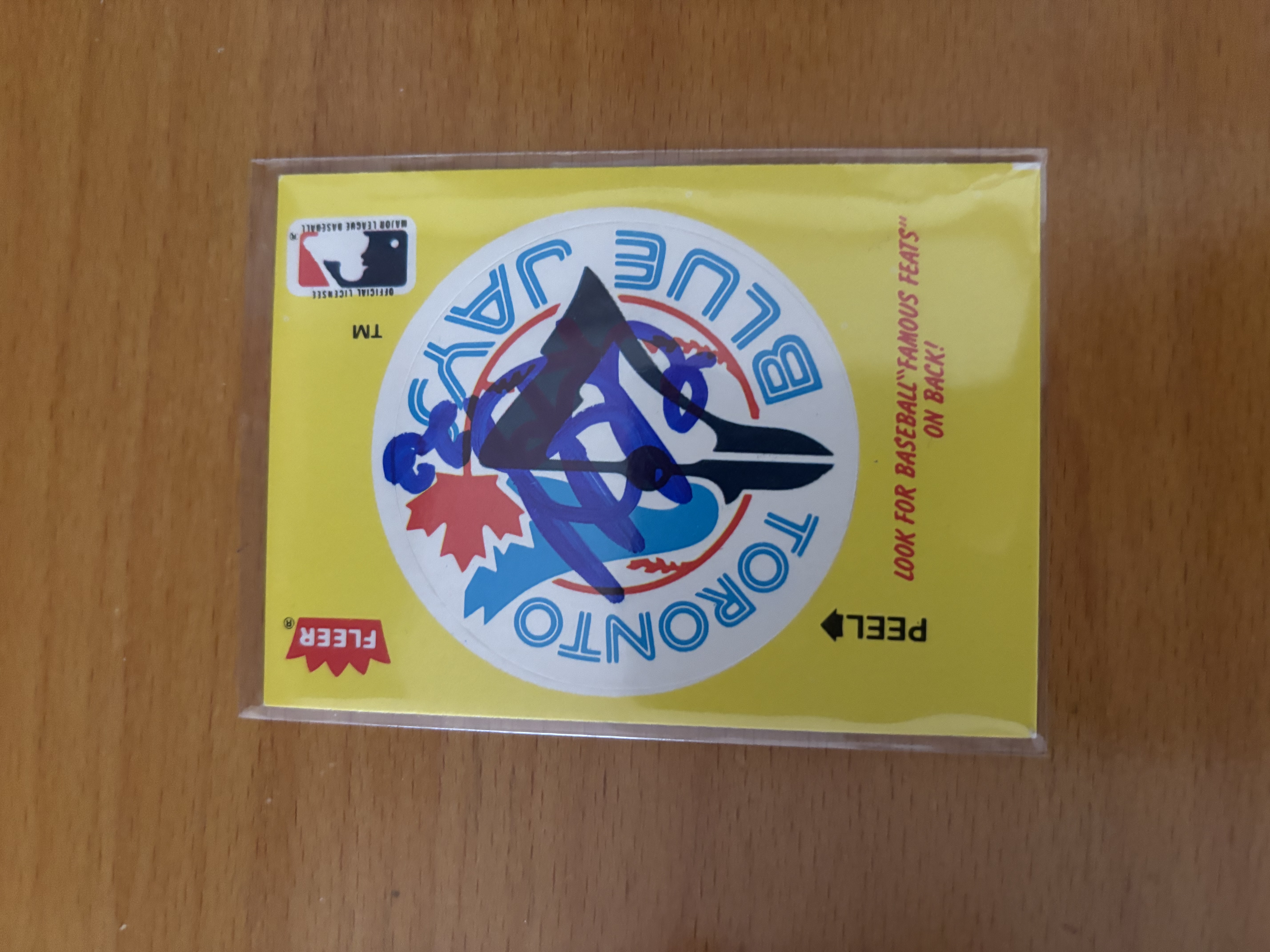 Toronto Blue Jays Fleer Baseball Card Pack