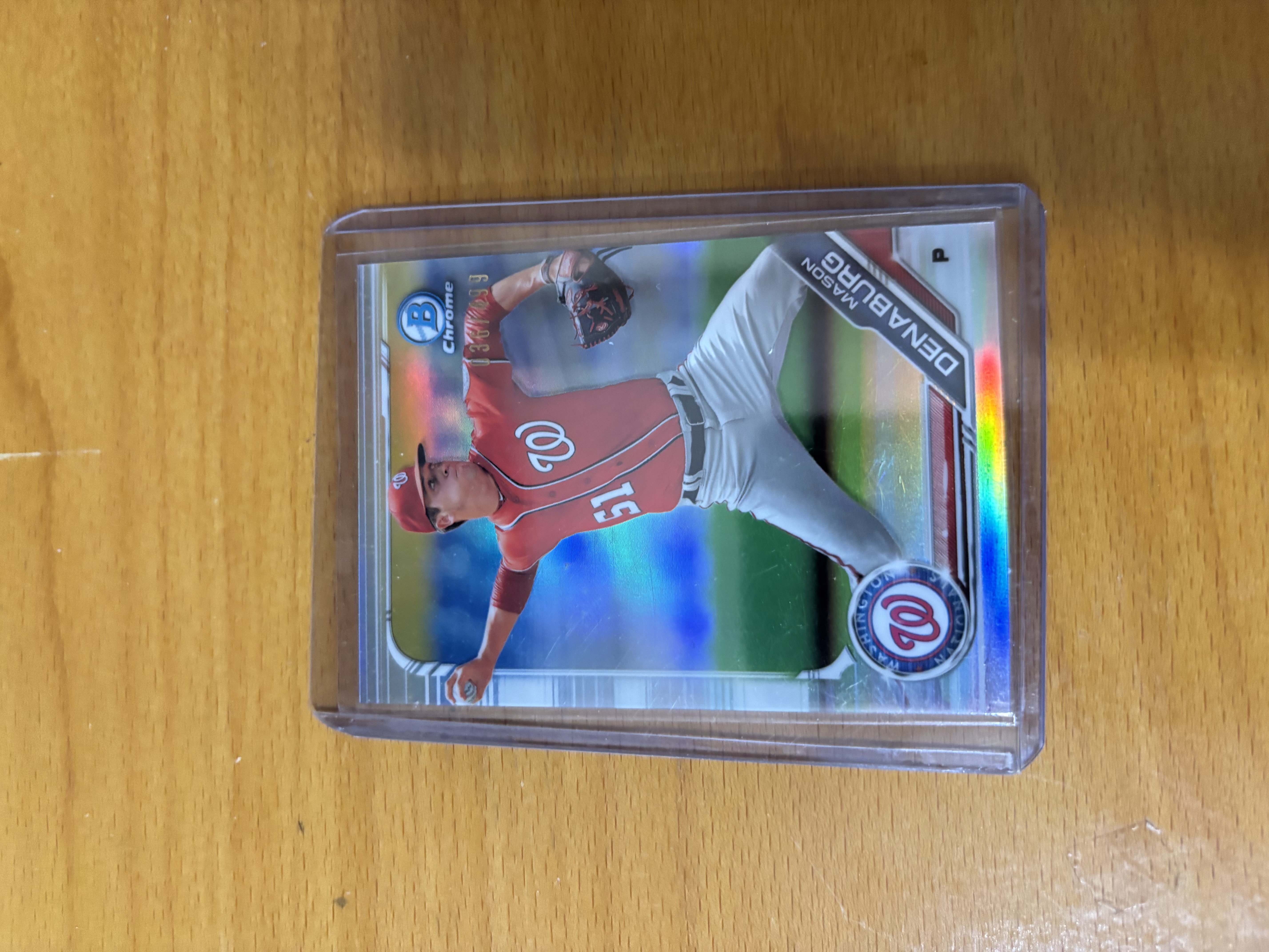 Bowman Chrome Baseball Card