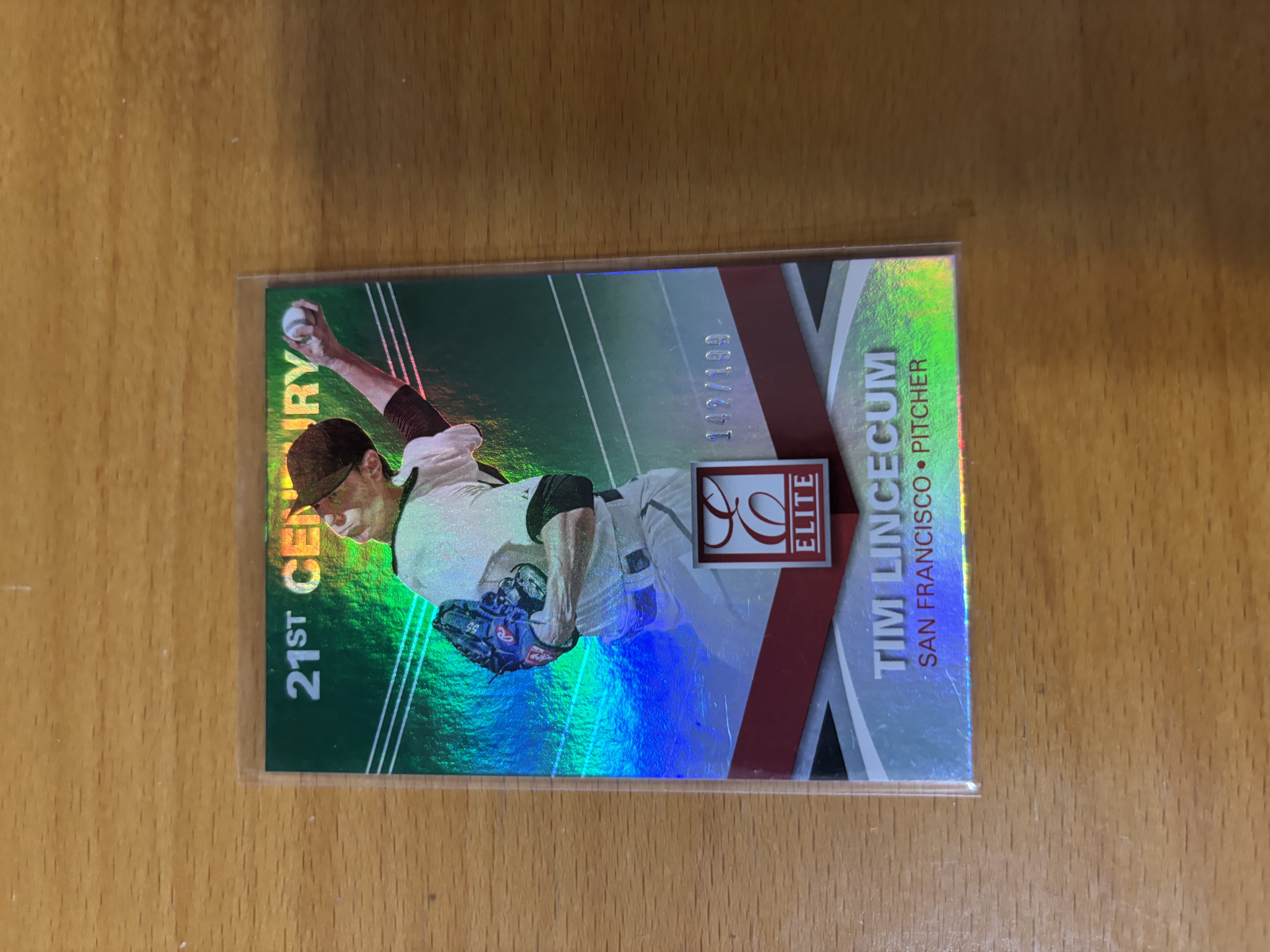Tim Lincecum Baseball Card