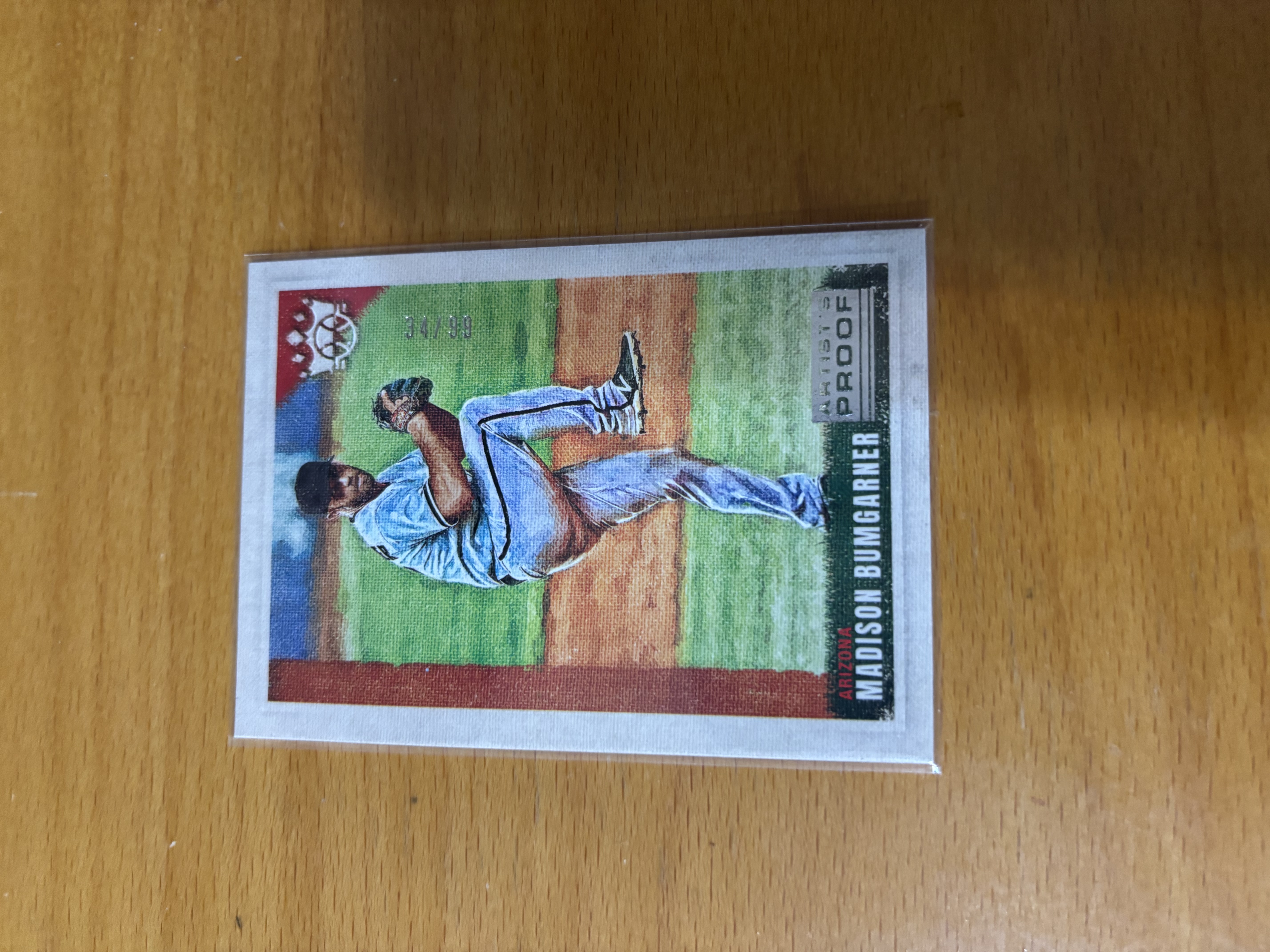 Madison Bumgarner Baseball Trading Card
