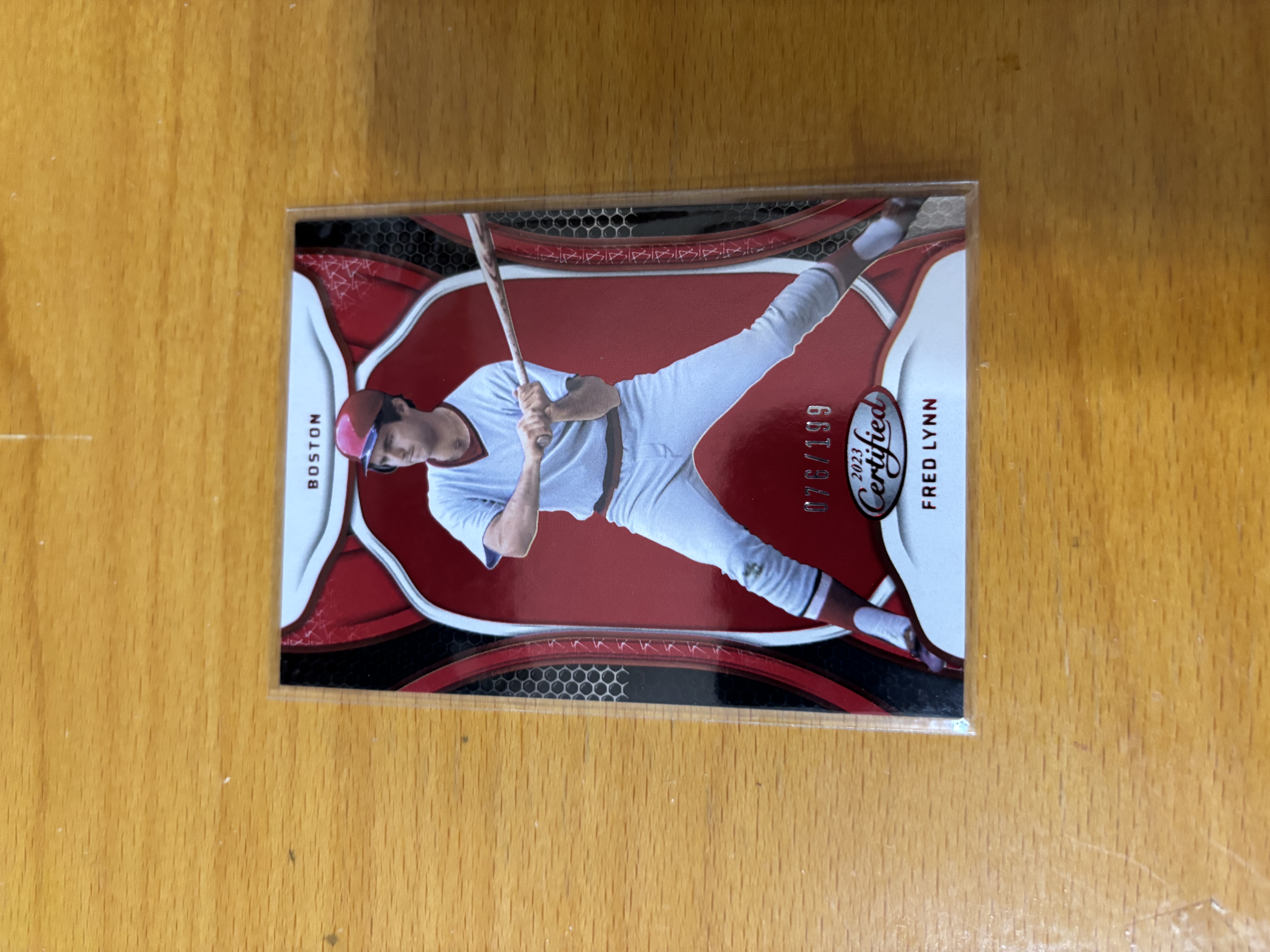 Fred Lynn Baseball Trading Card