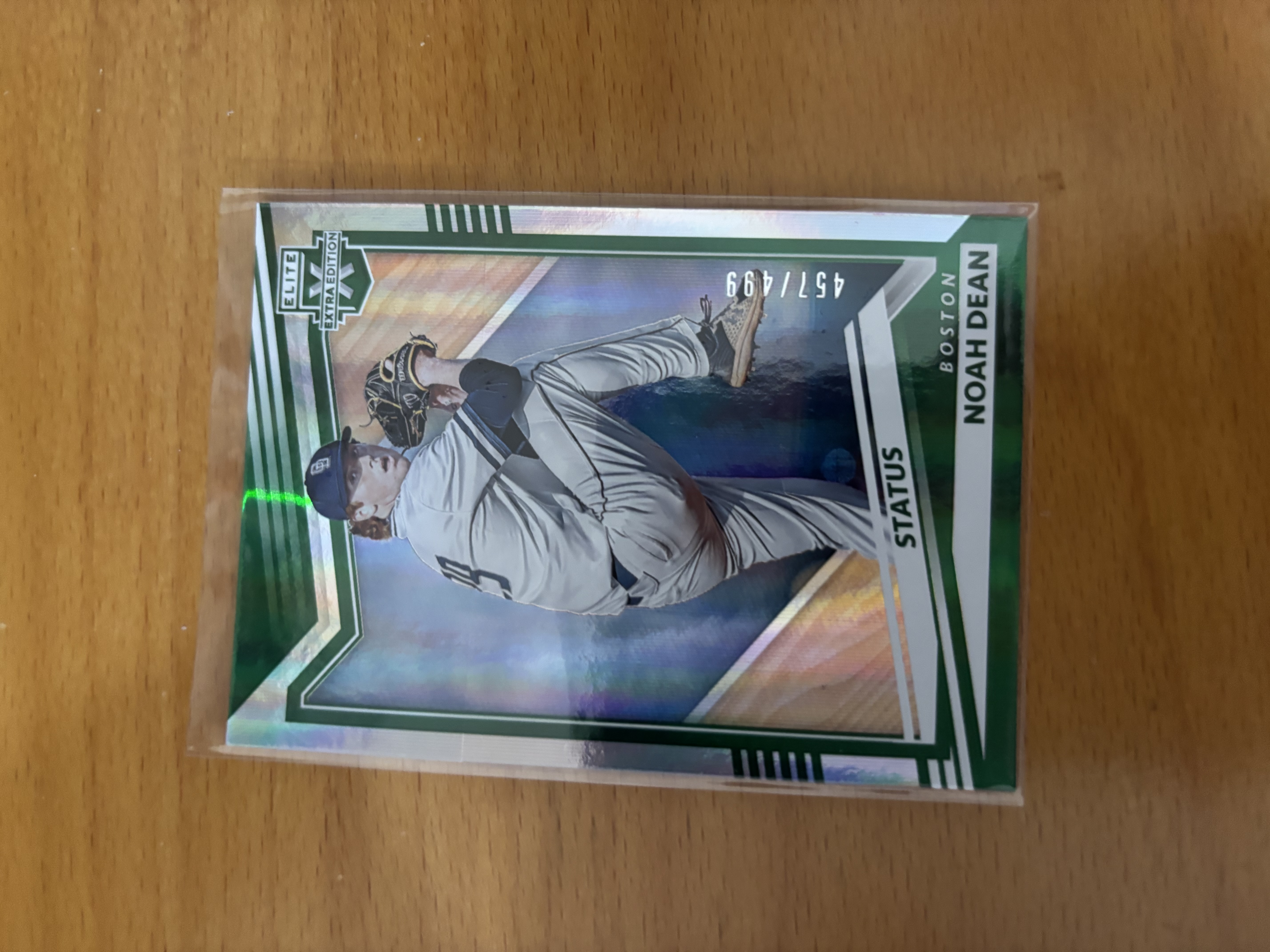 Noah Dean Limited Edition Baseball Card