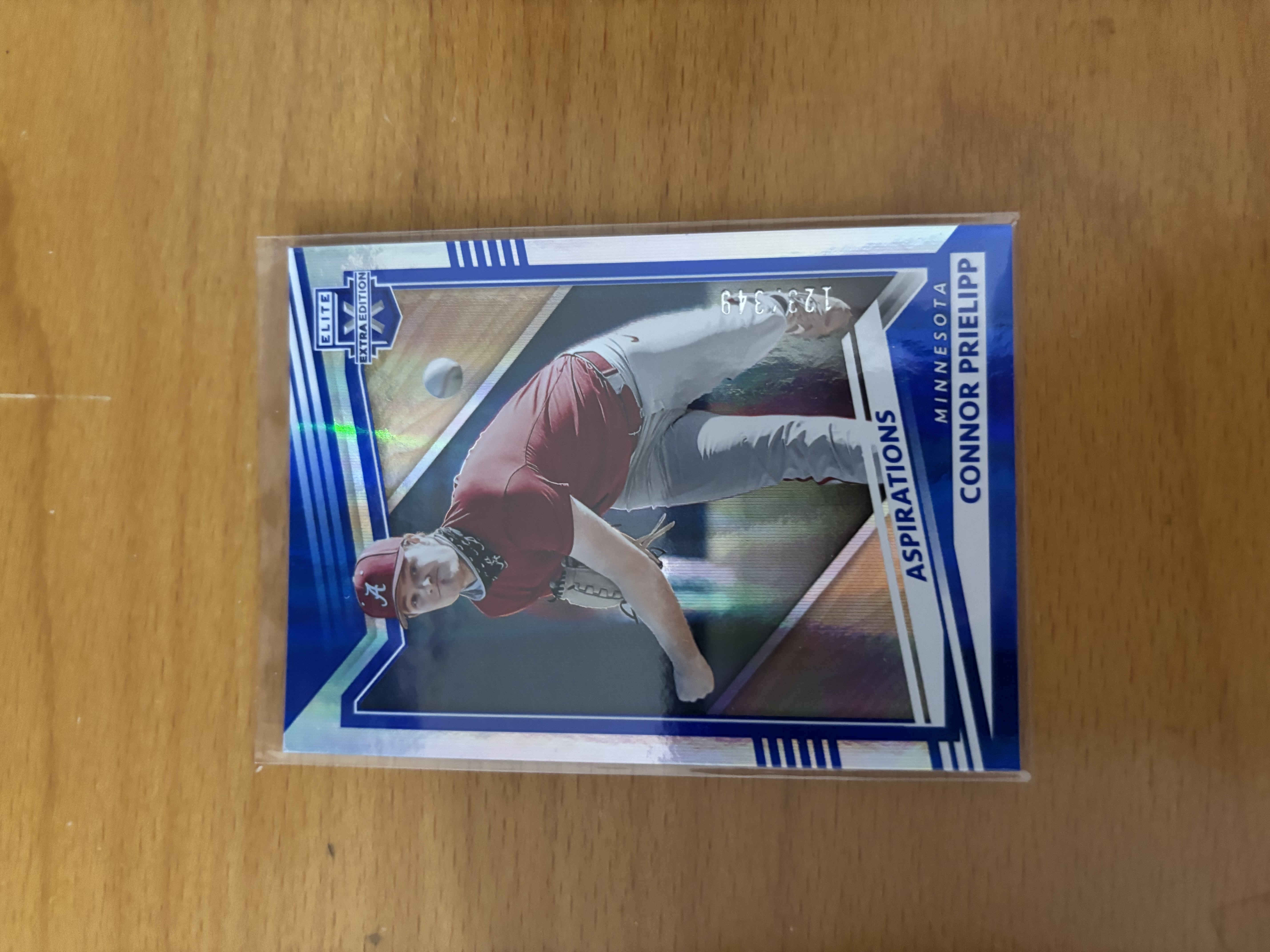 Connor Prielipp Baseball Card