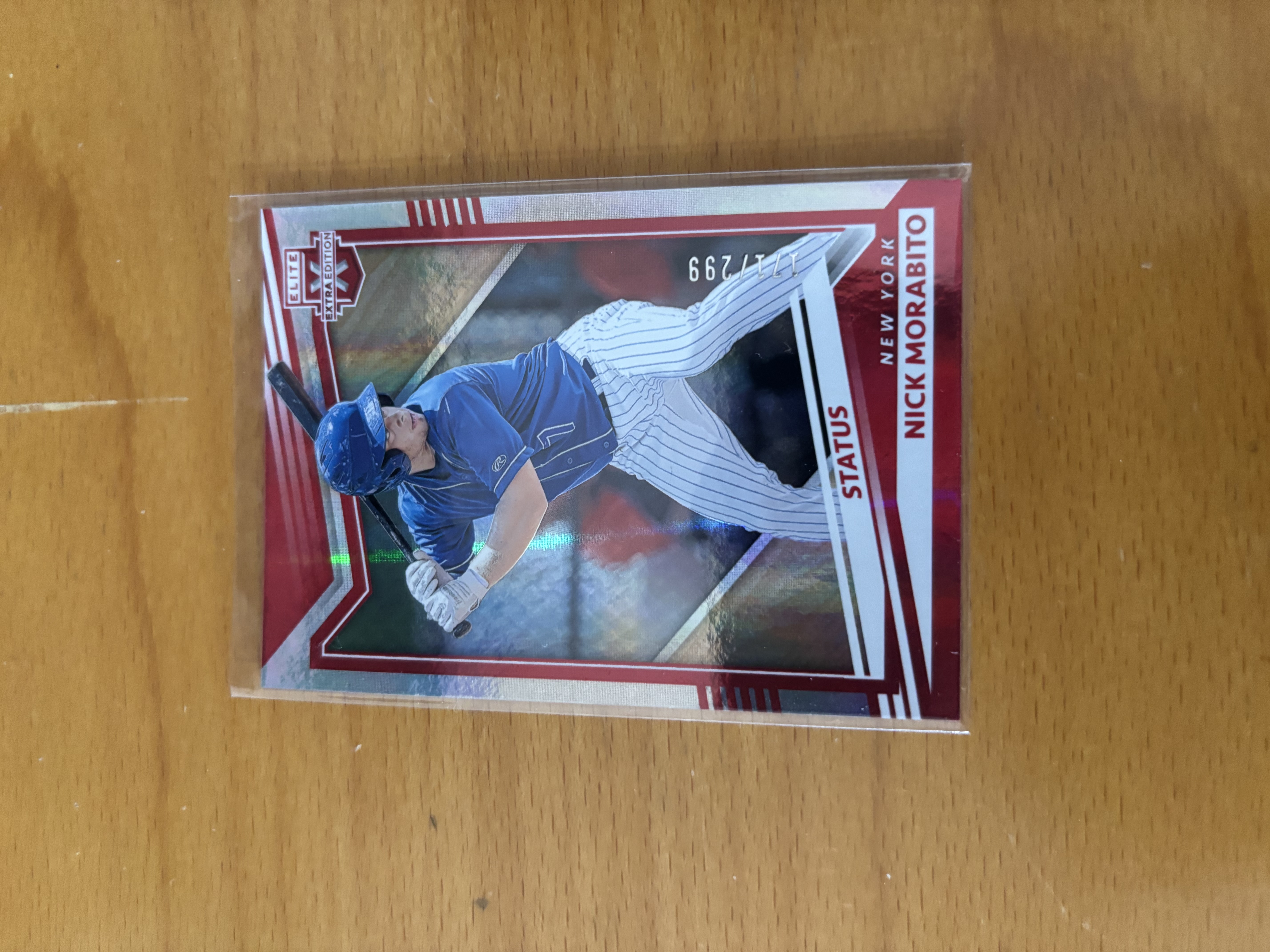 Nick Morabito Baseball Trading Card