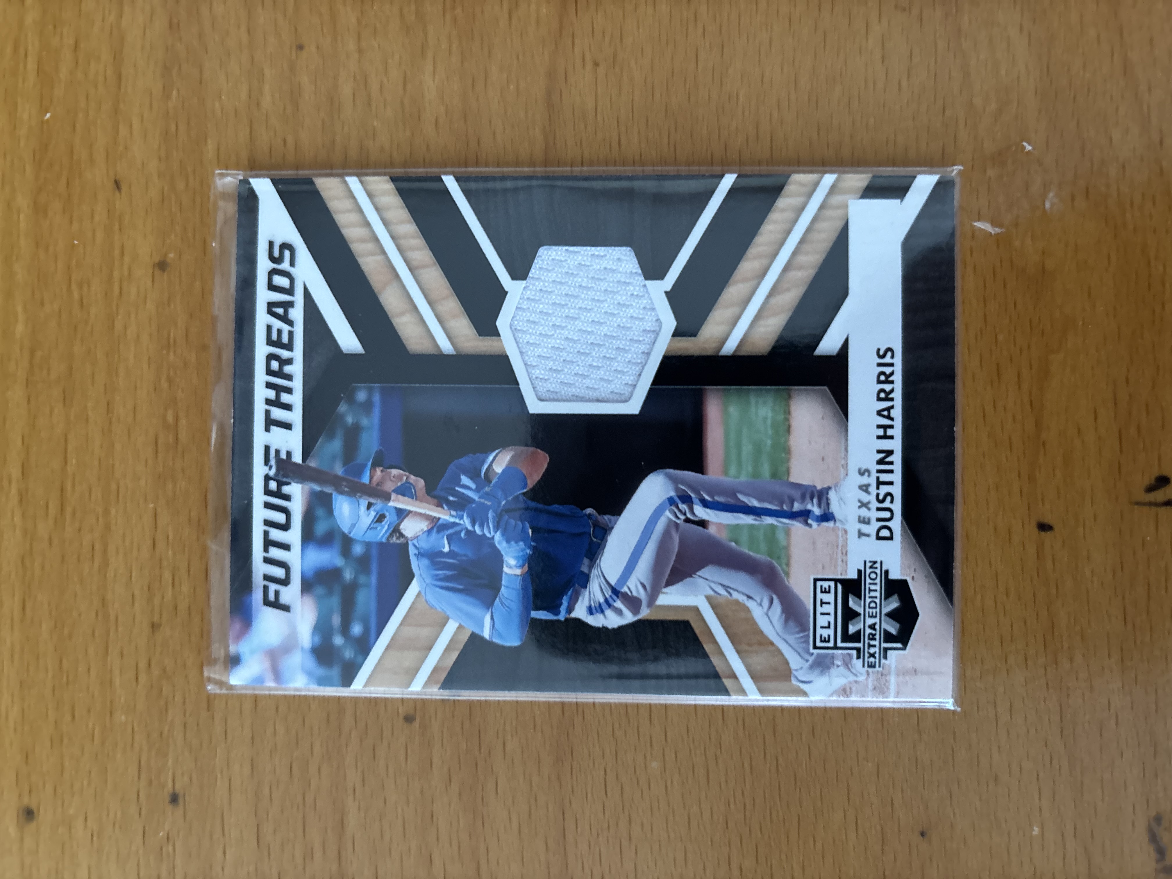 Dustin Harris Future Threads Baseball Card