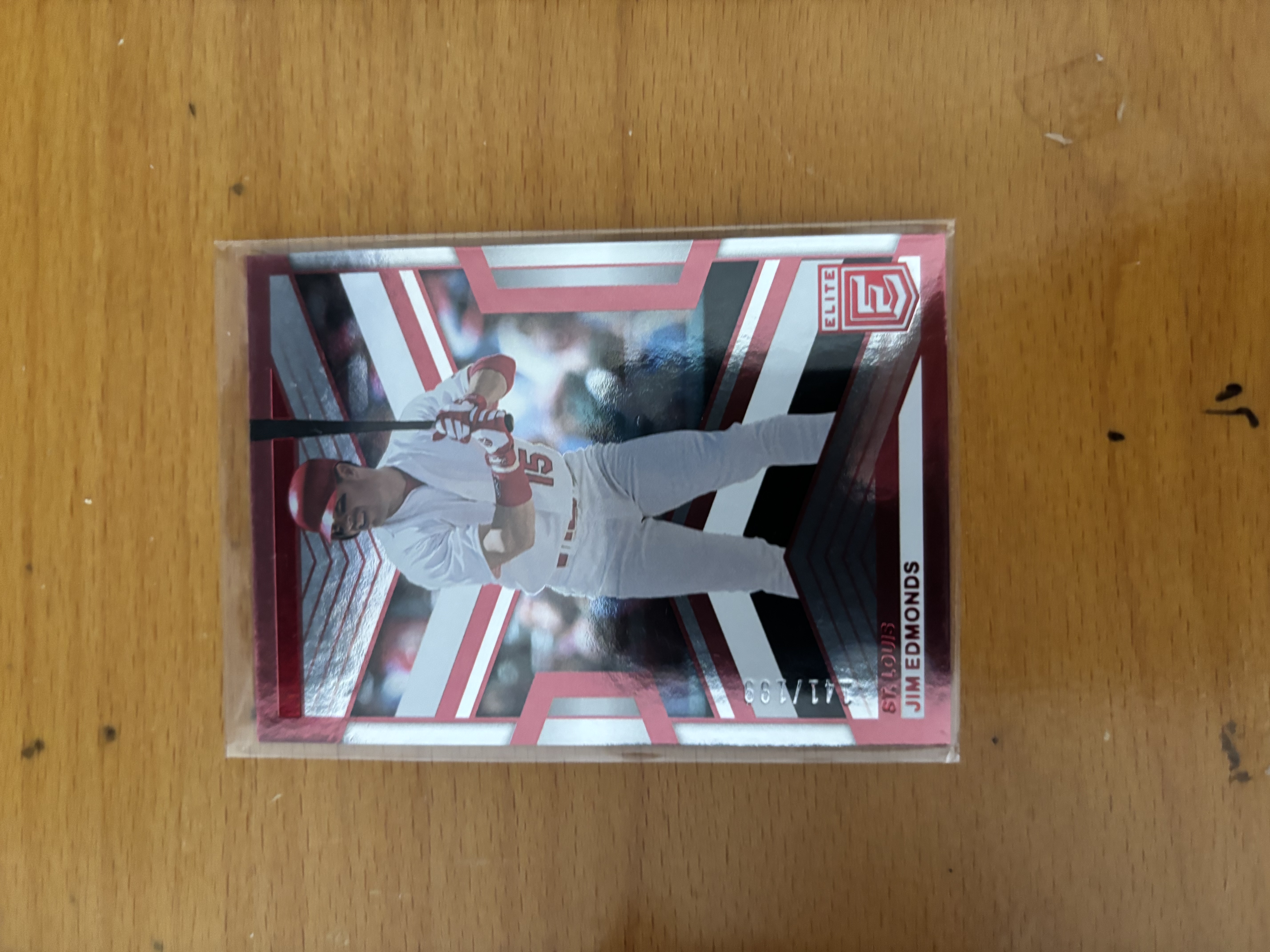 Jim Edmonds Baseball Trading Card