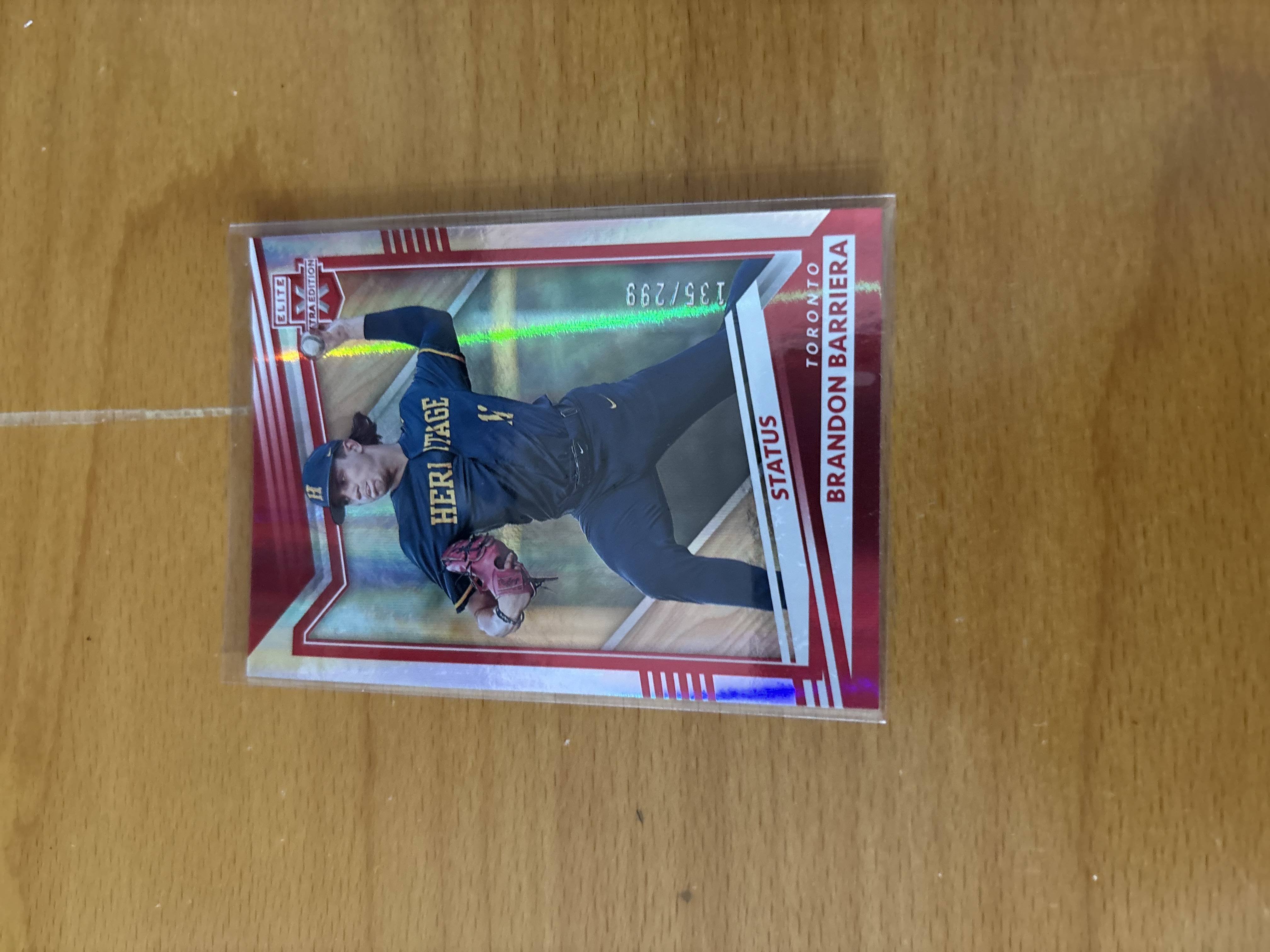 Brandon Barriera Baseball Trading Card