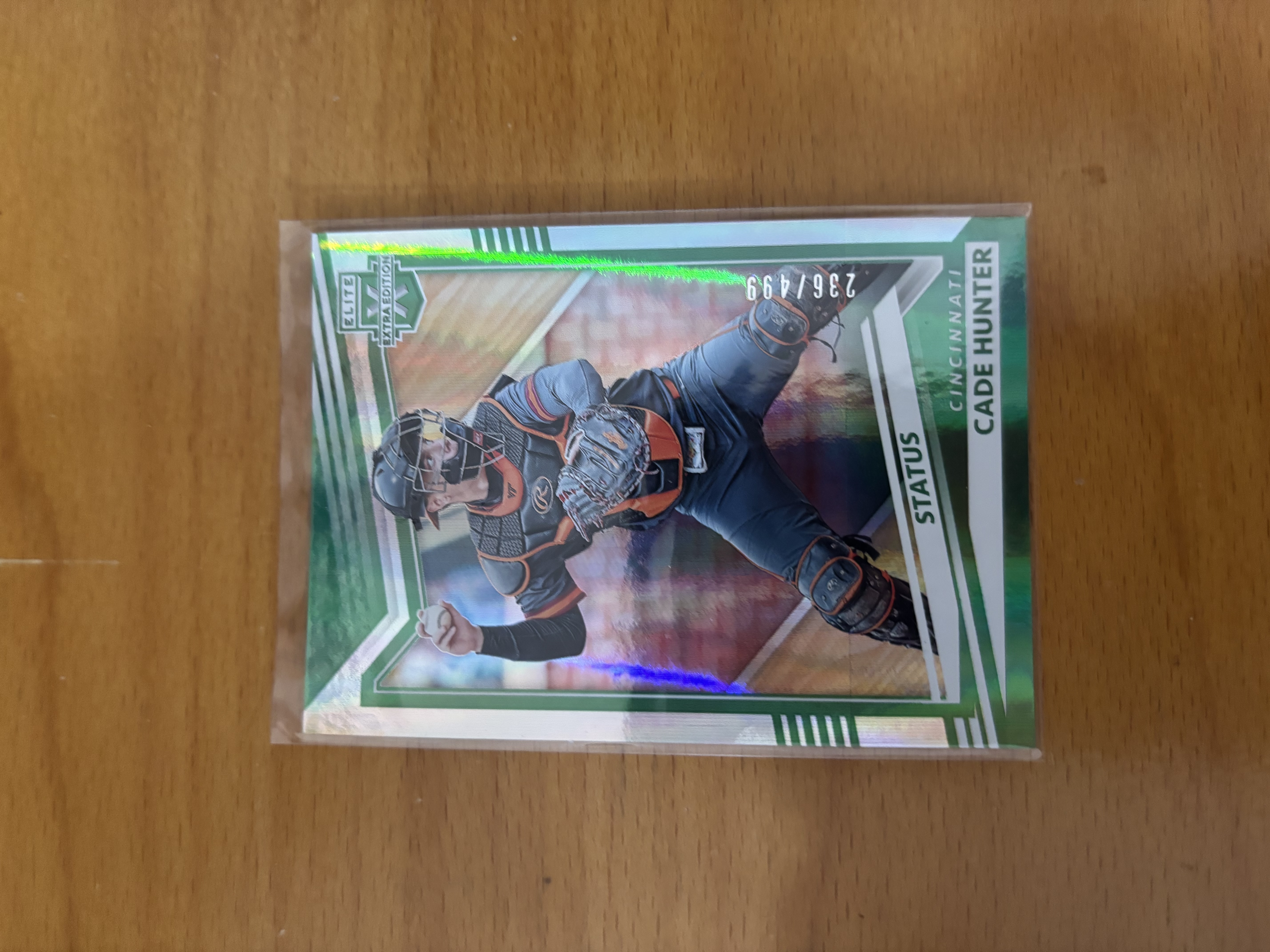 Cade Hunter Limited Edition Baseball Card