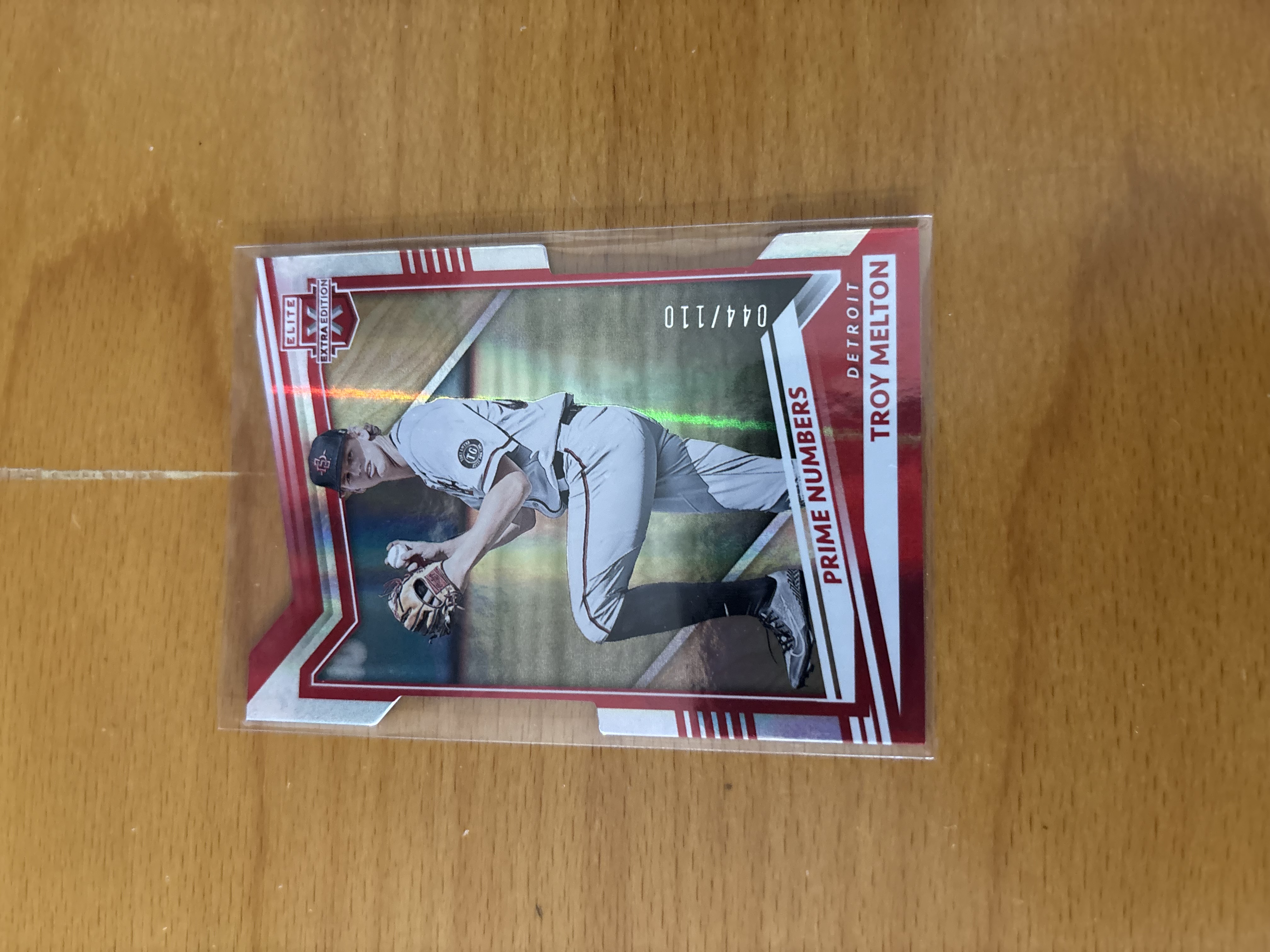 Troy Melton Prime Numbers Next Level Baseball Card