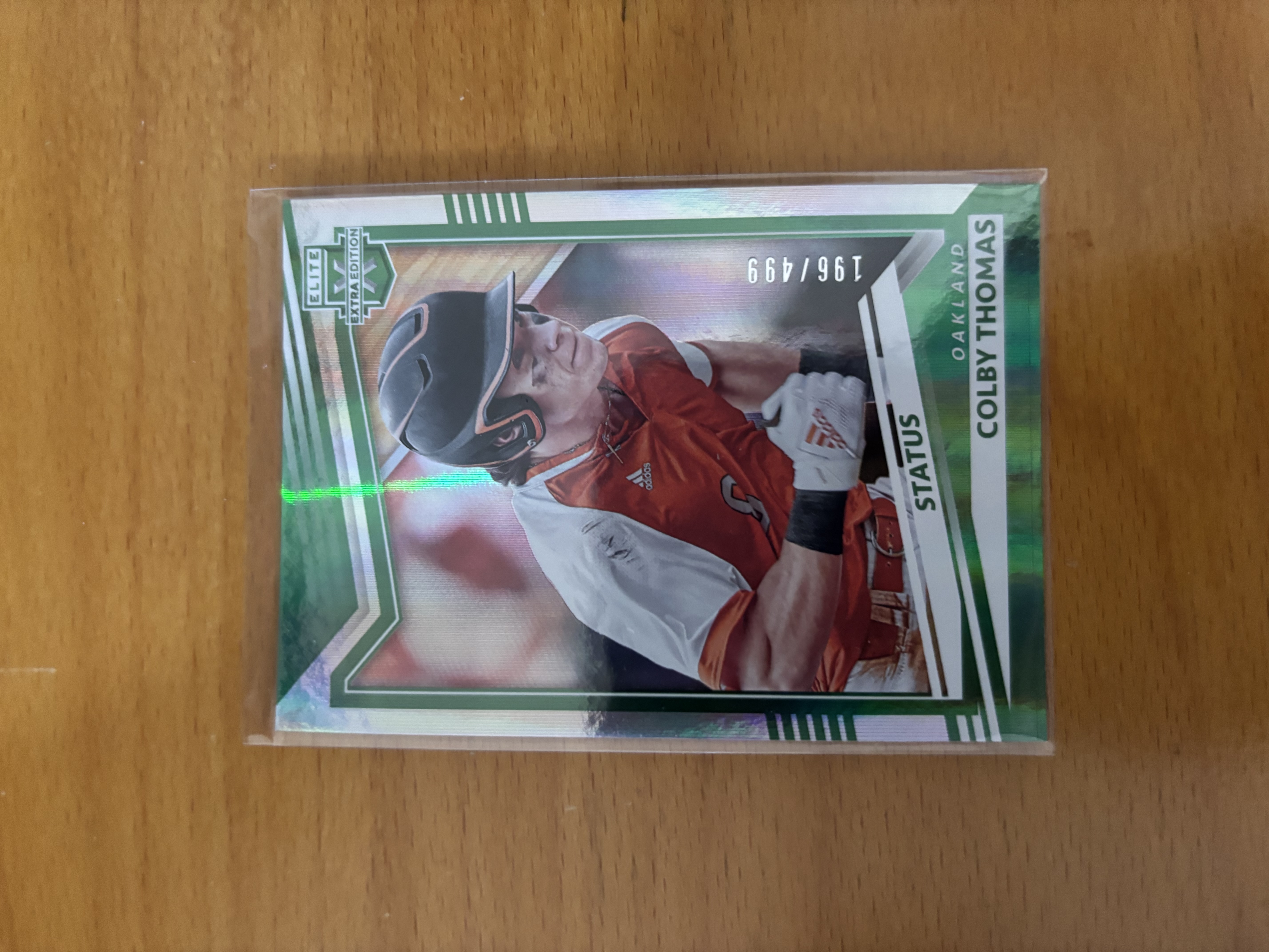 Colby Thomas Baseball Trading Card