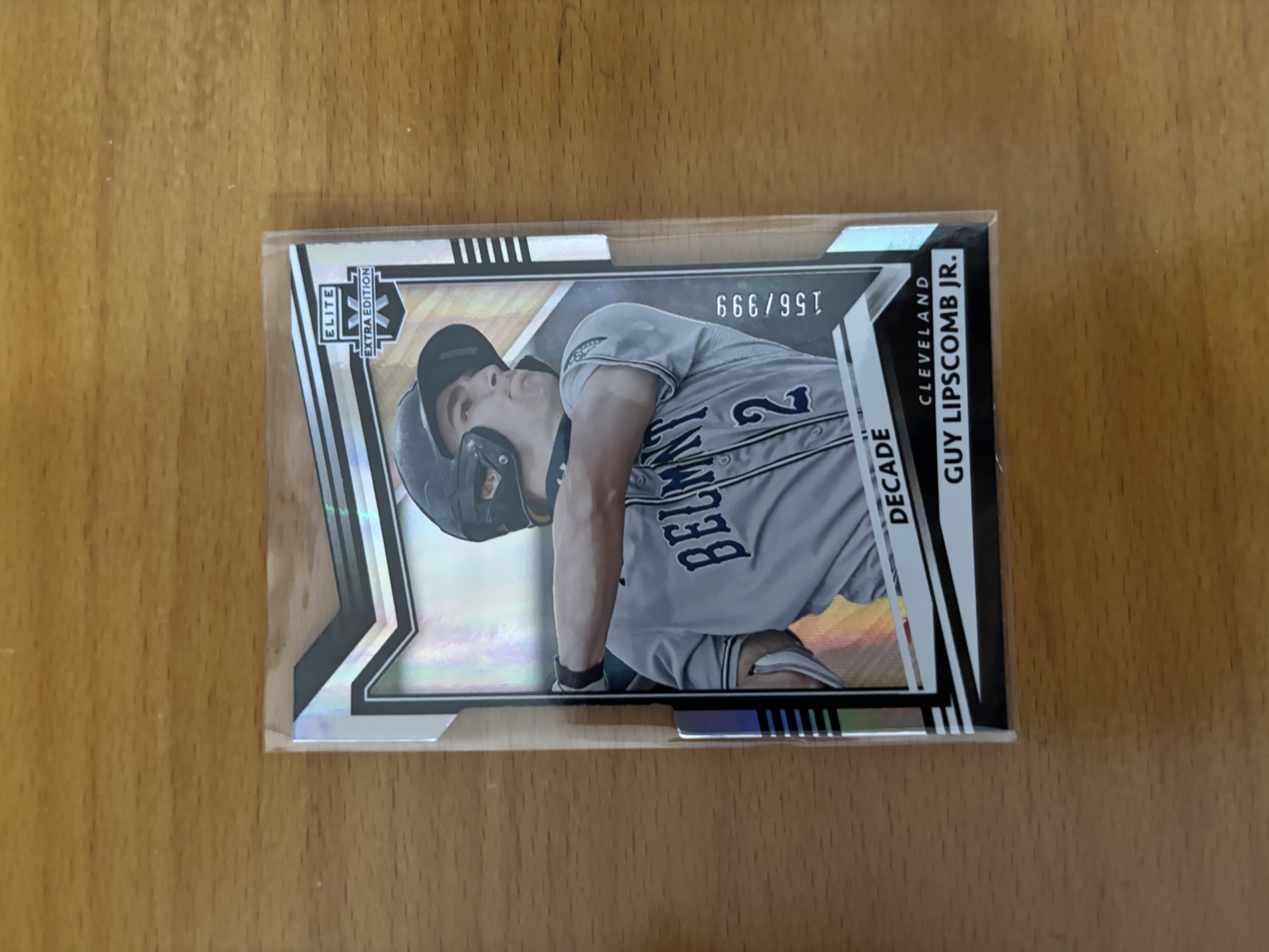 Guy Lipscomb Jr. Baseball Trading Card