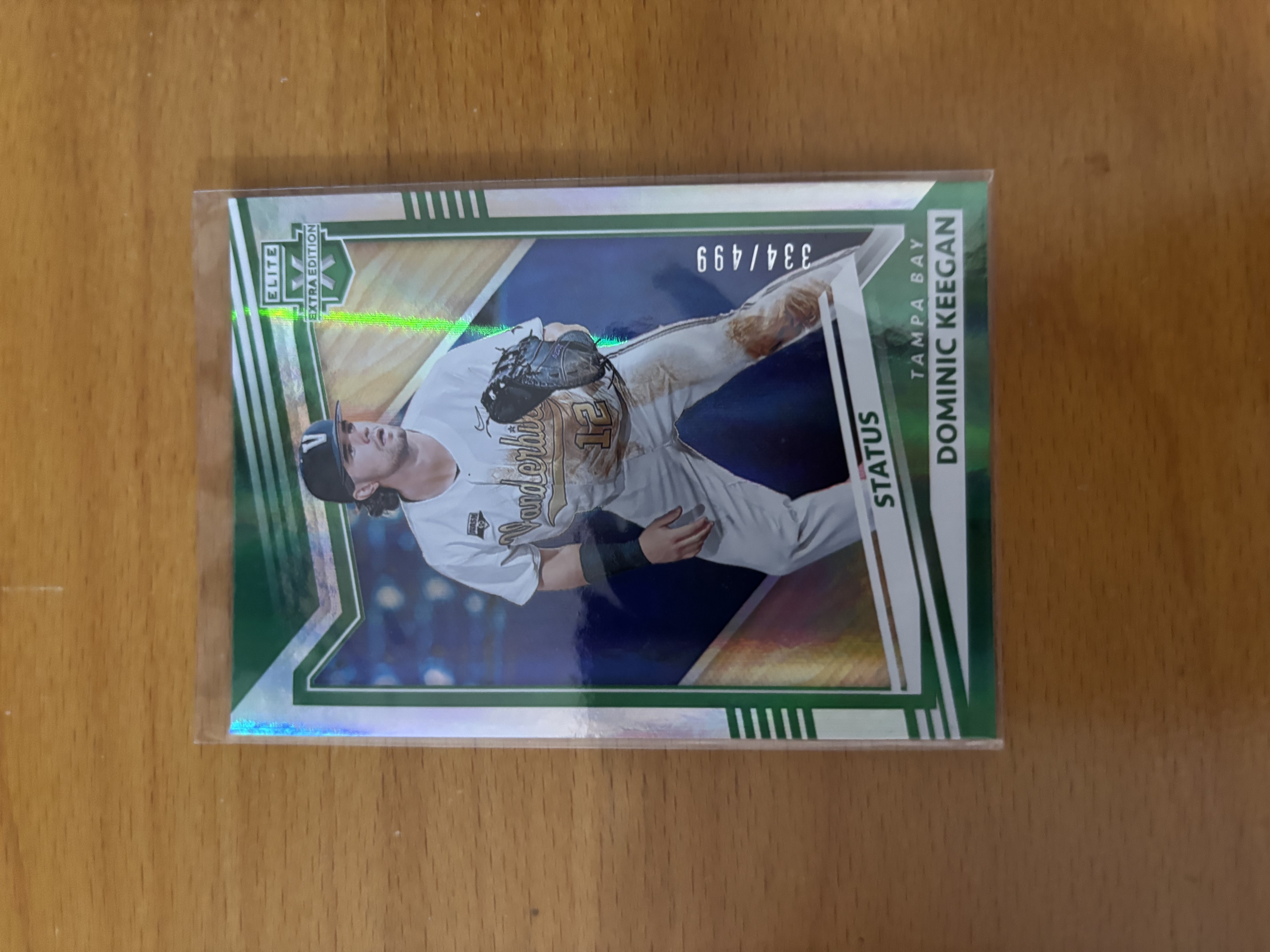 Dominic Keegan Status Baseball Card