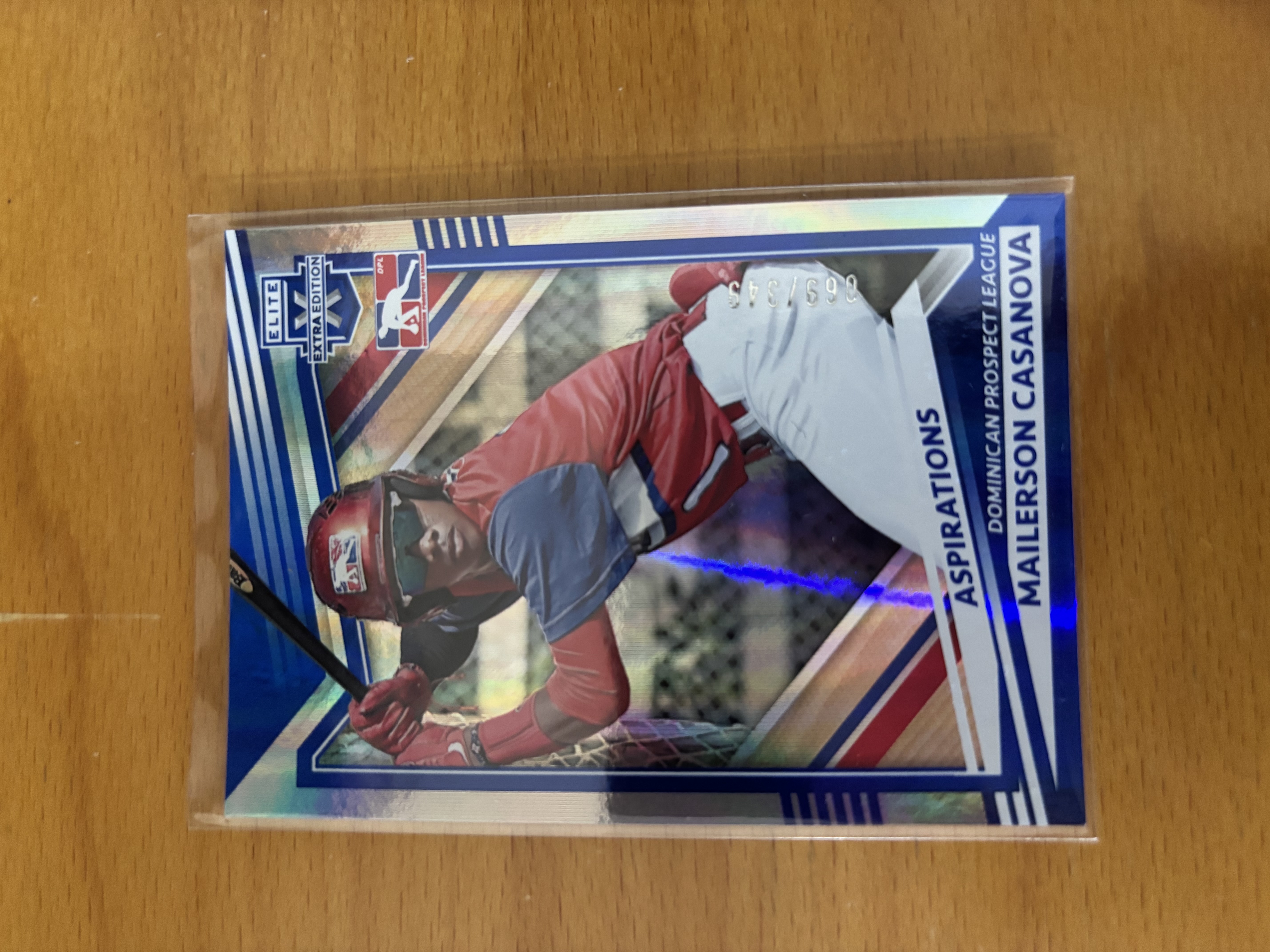 Malerson Casanova Baseball Trading Card