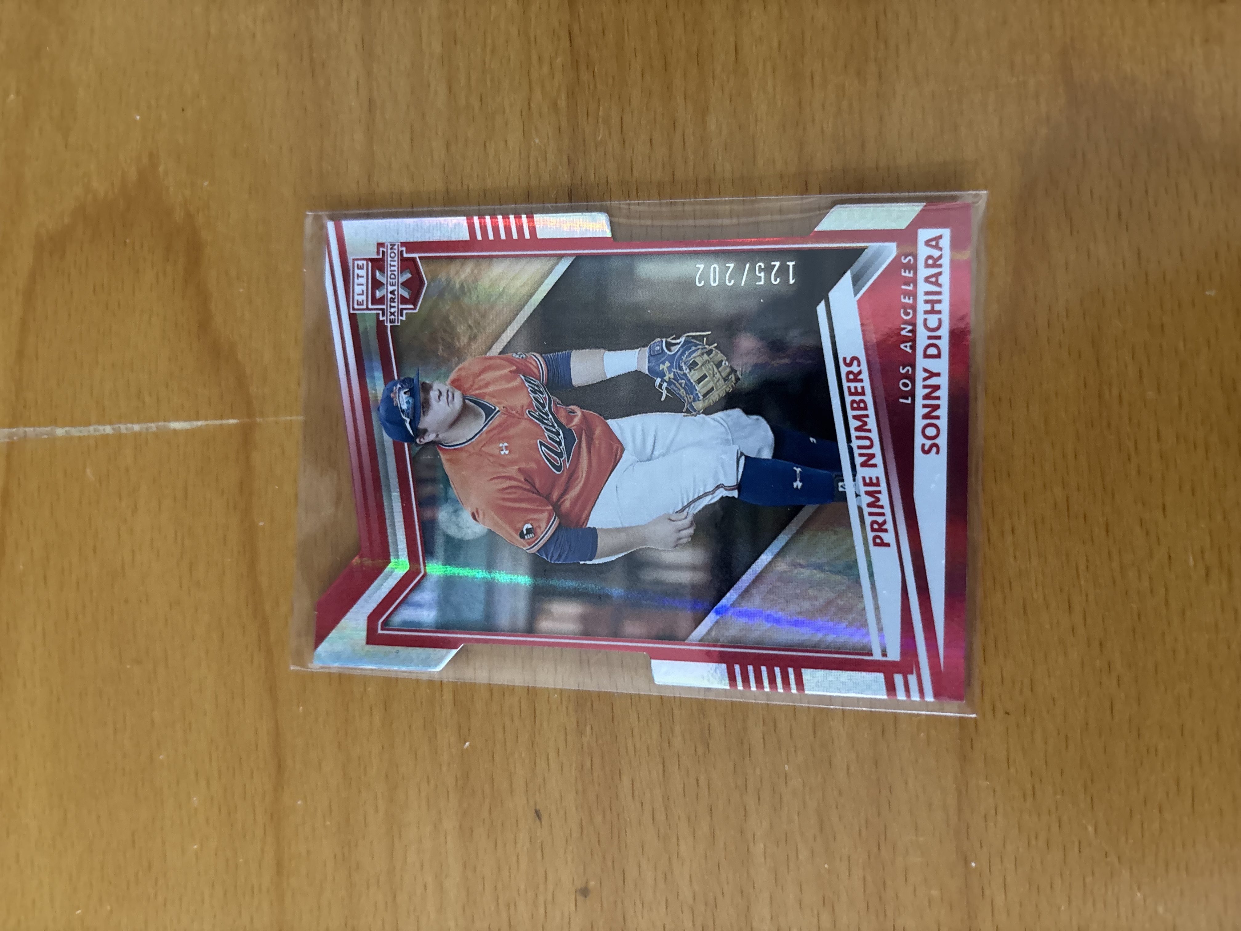 Sonny DiChiara Prizm Baseball Trading Card