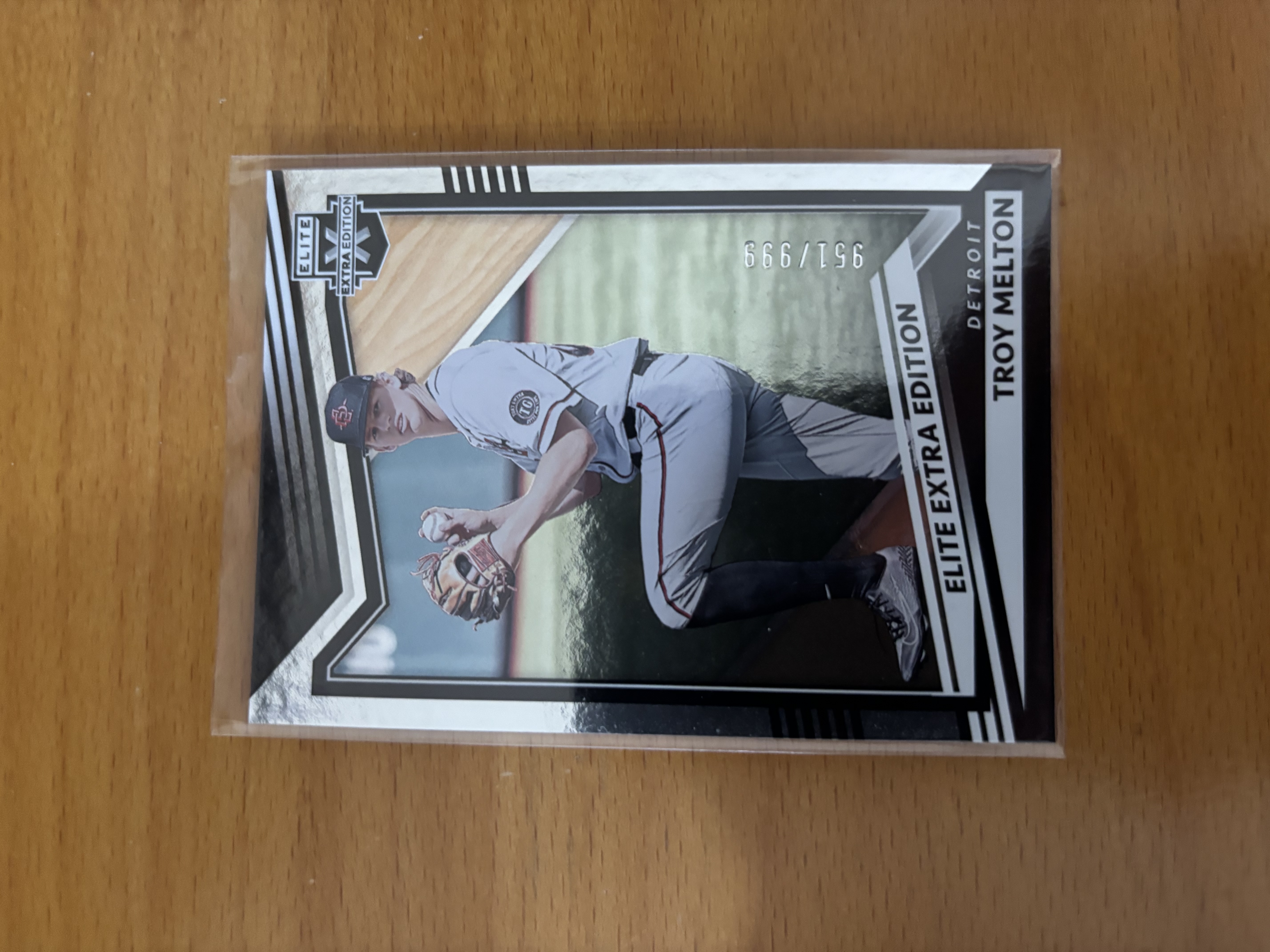 Troy Melton Elite Extra Edition Baseball Card